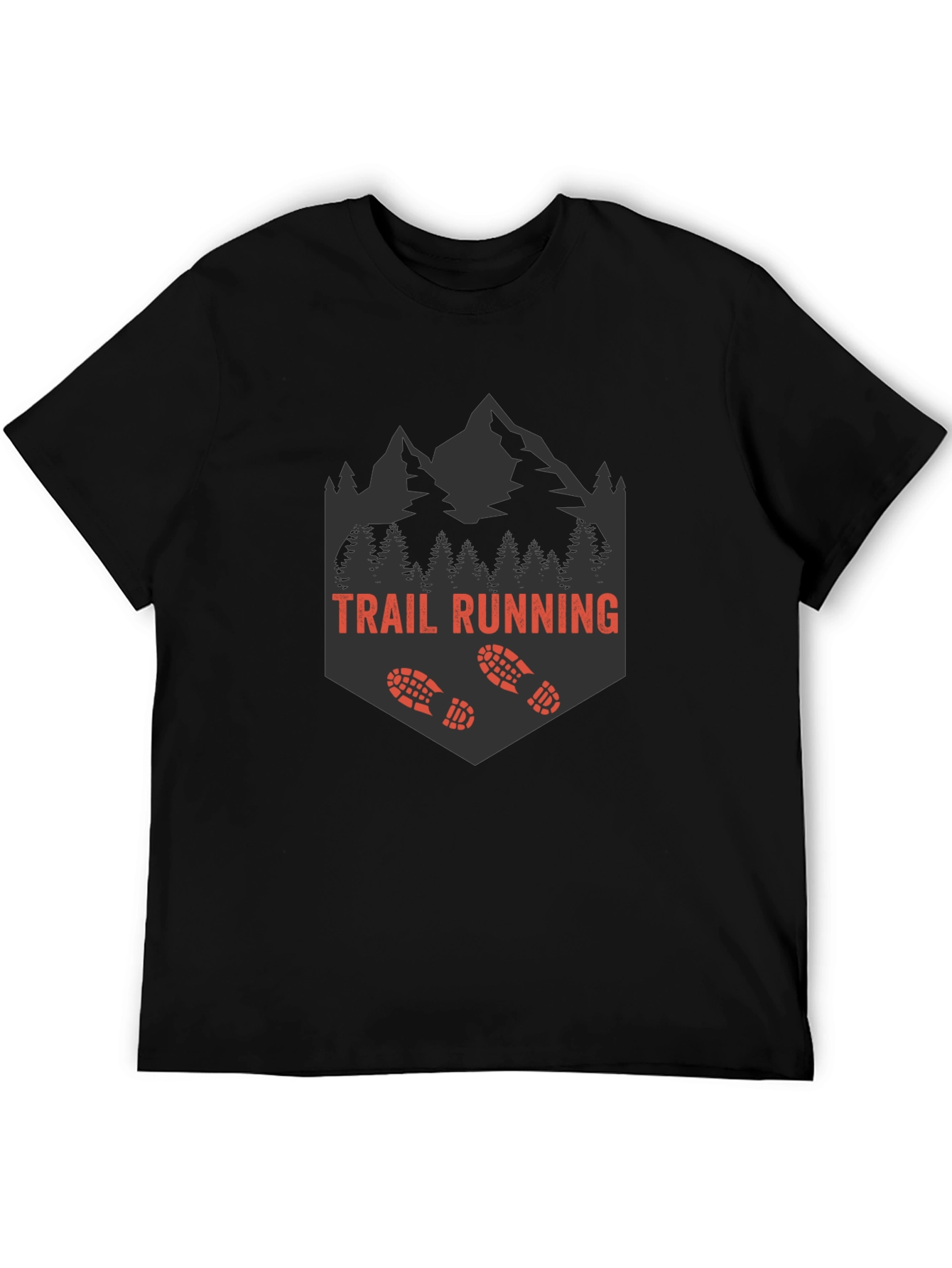 Trail Running Graphic Tee - Adventure Awaits!