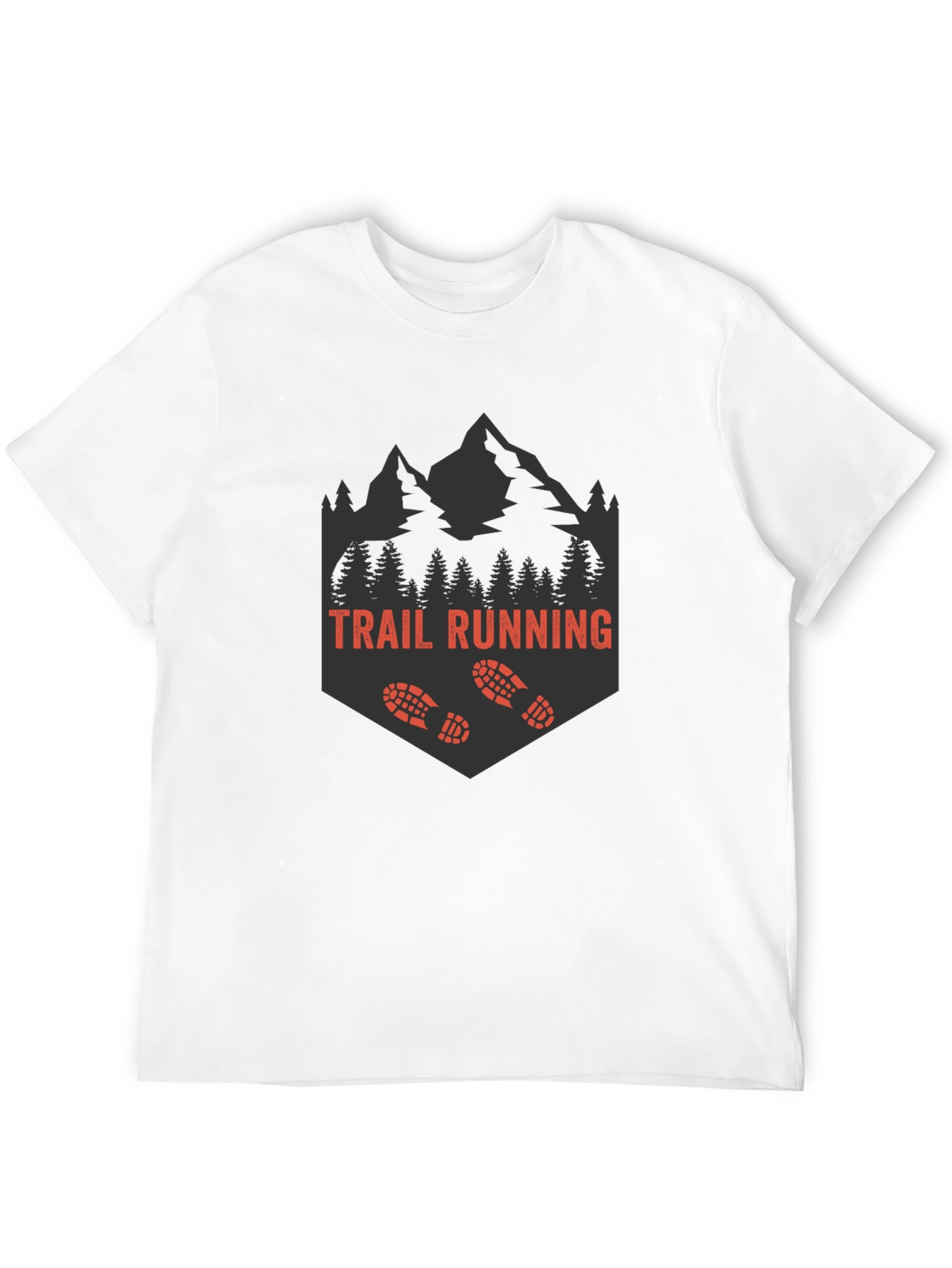 Trail Running Graphic Tee - Adventure Awaits!