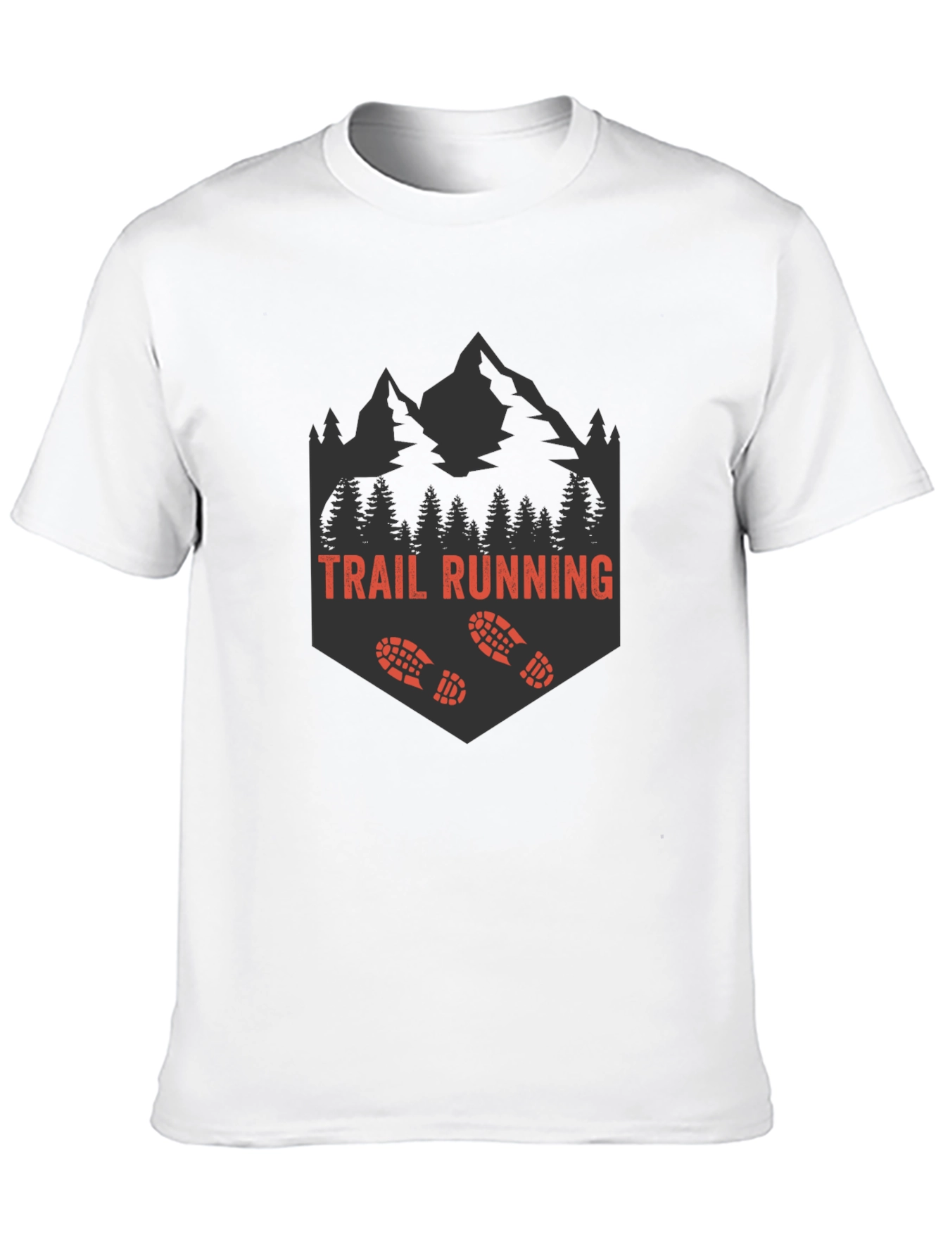 Trail Running Graphic Tee - Adventure Awaits!