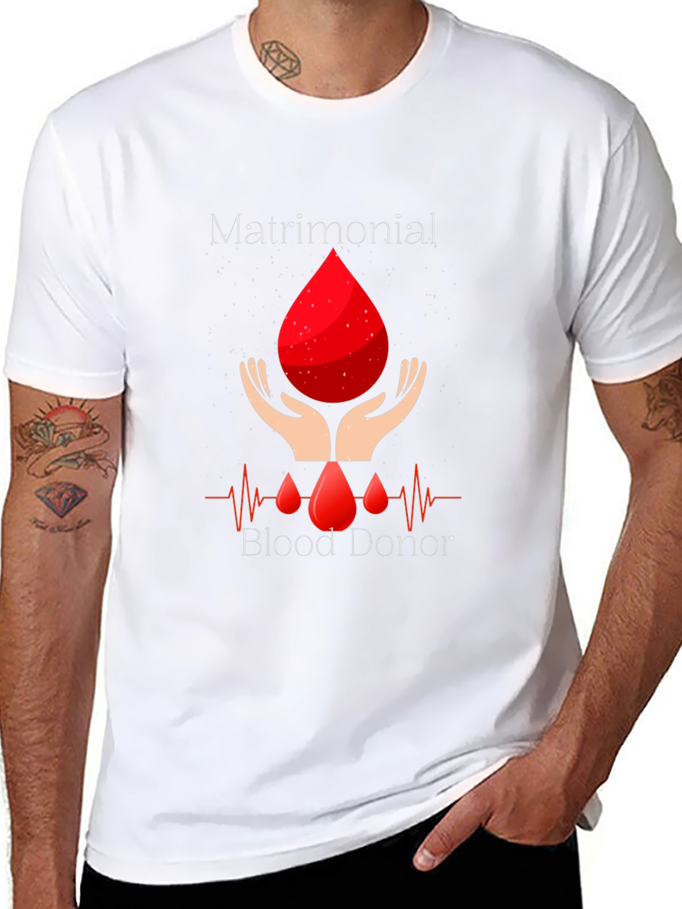 Matrimonial Blood Donor Graphic T-Shirt