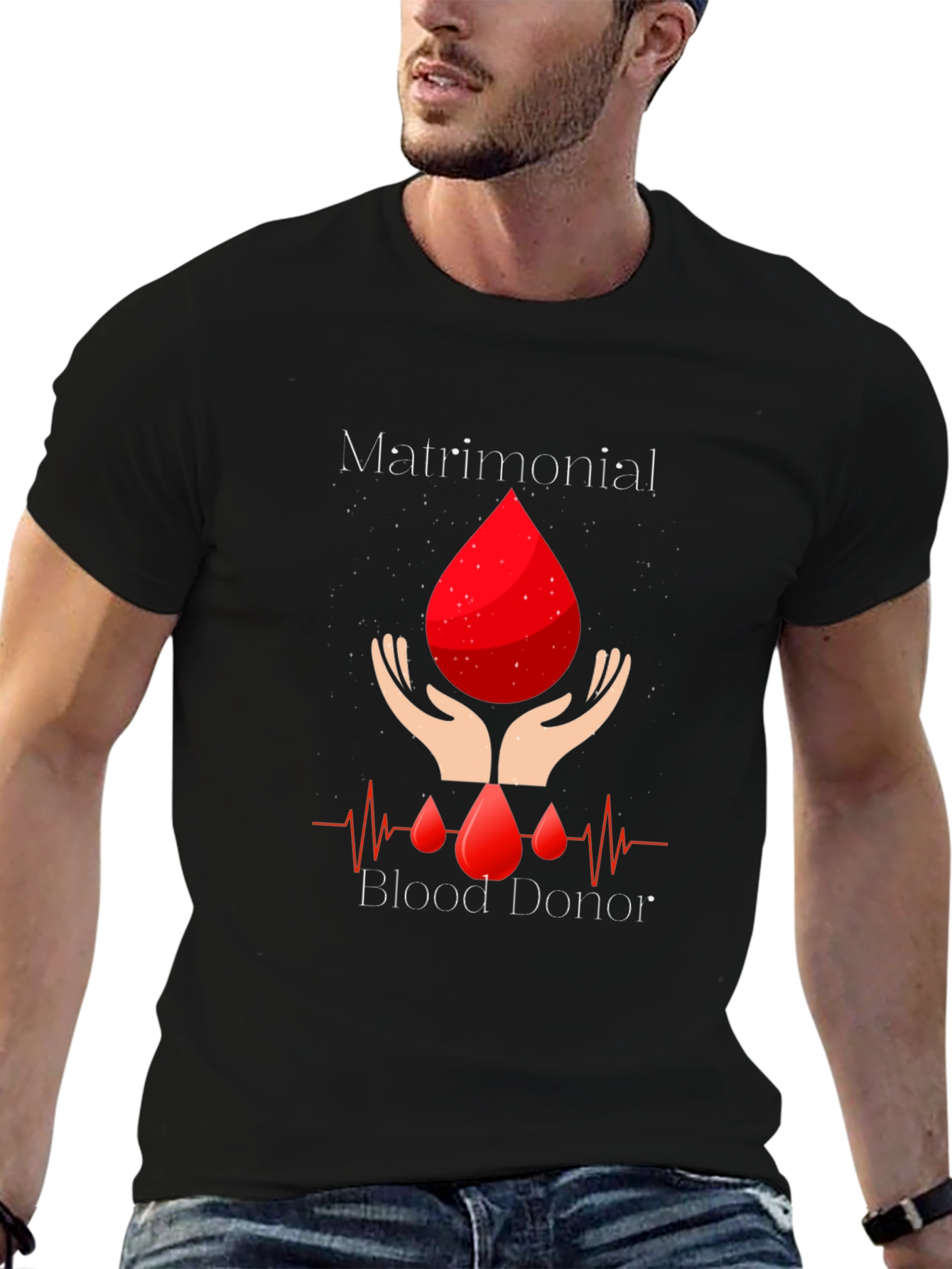 Matrimonial Blood Donor Graphic T-Shirt