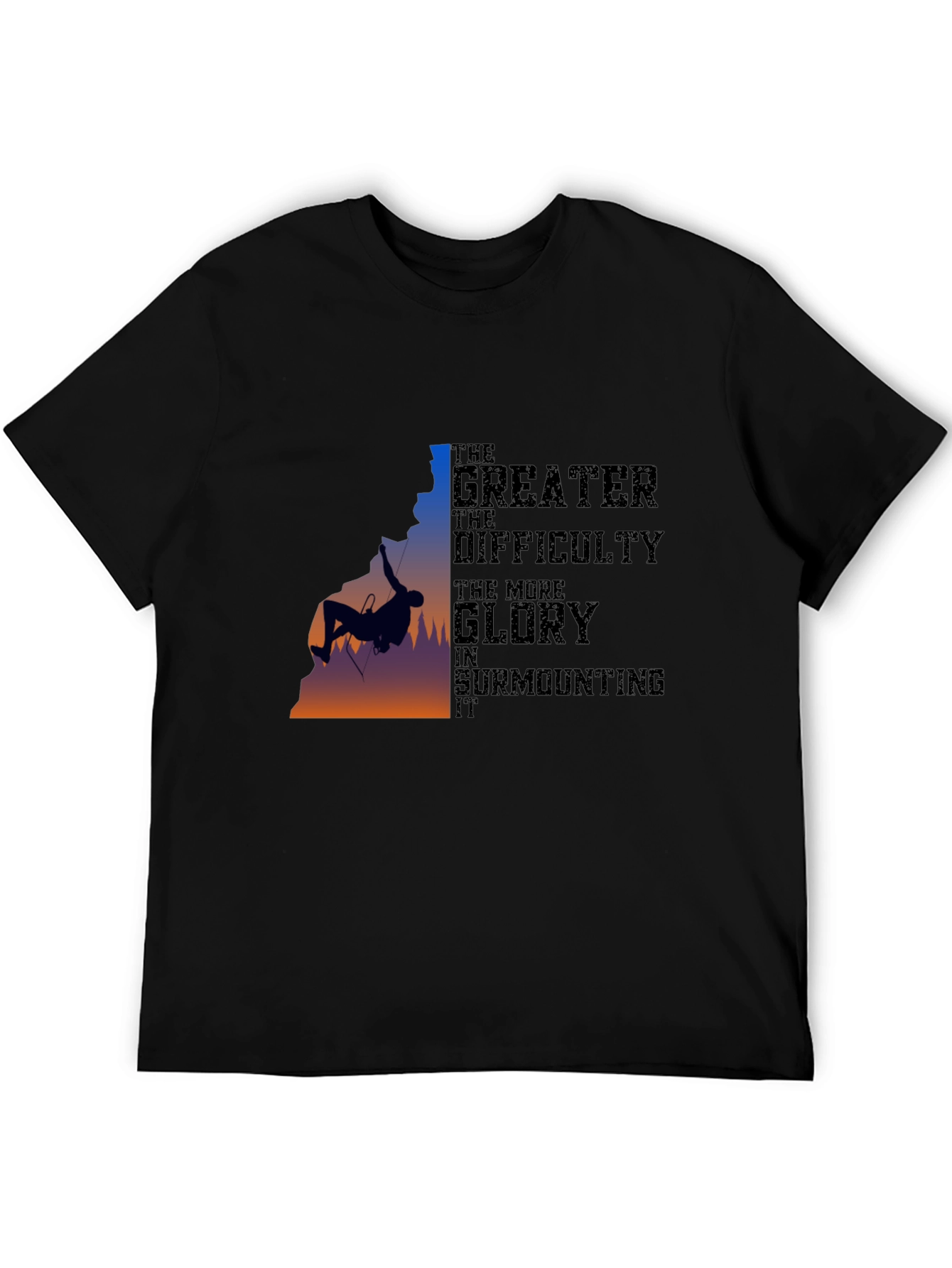 Rock Climbing Graphic T-Shirt
