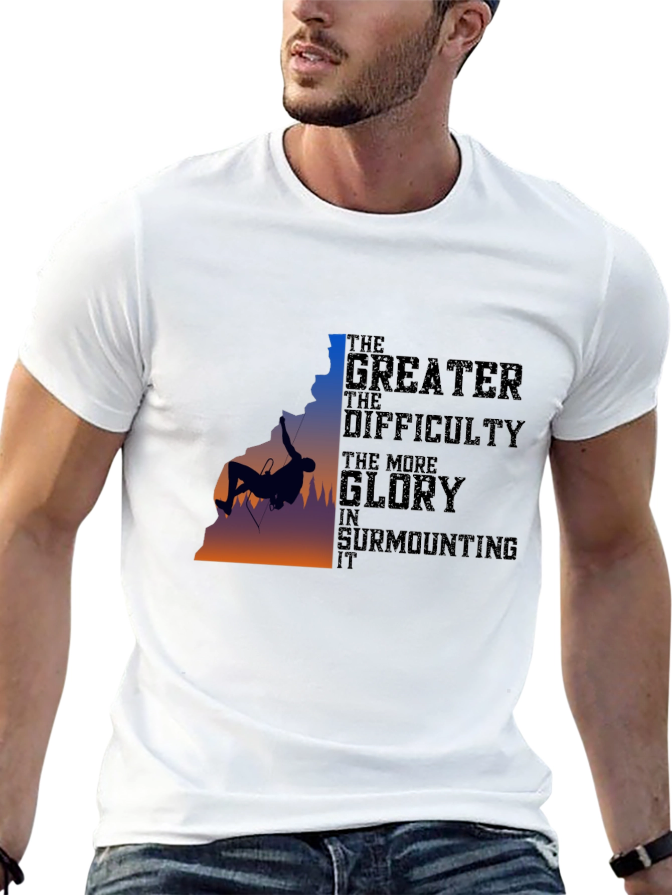 Rock Climbing Graphic T-Shirt