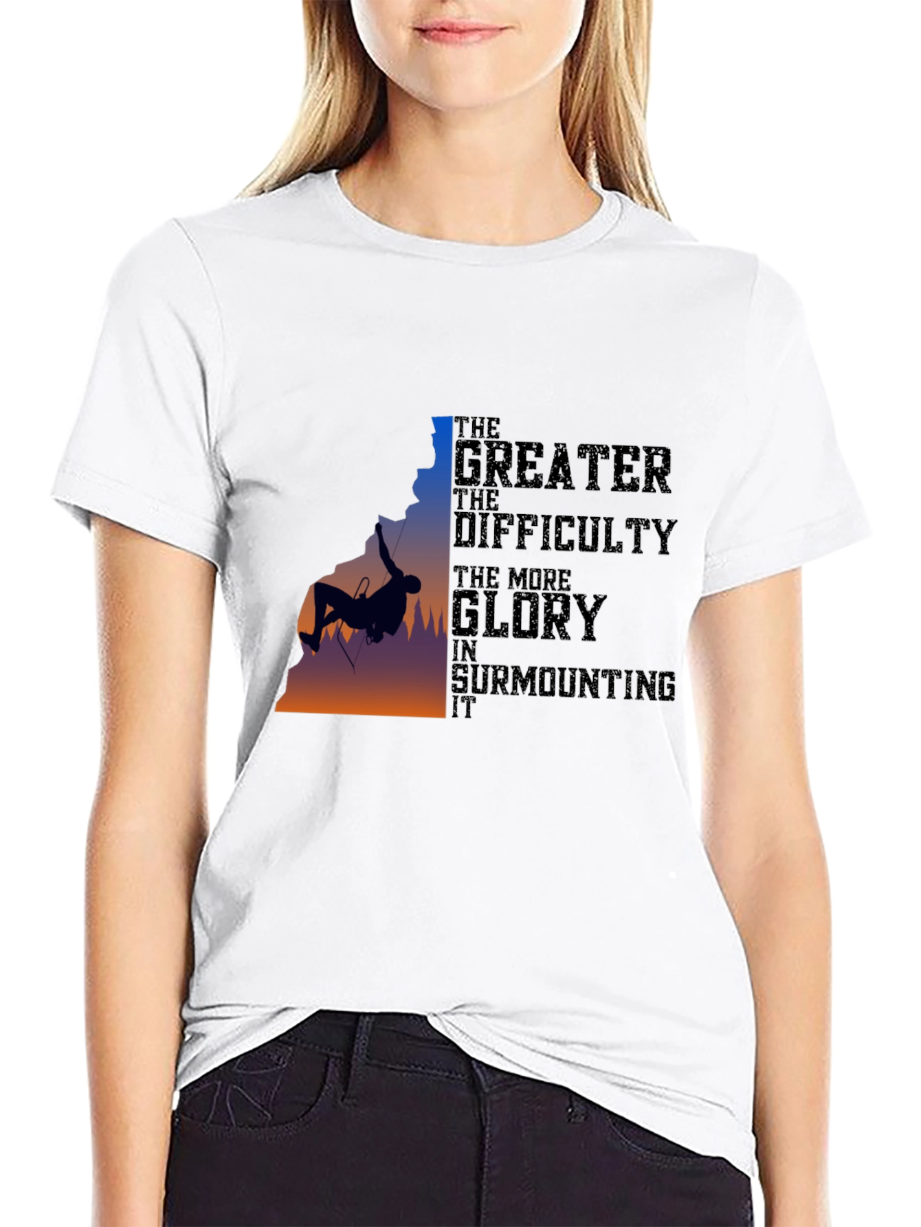 Rock Climbing Graphic T-Shirt
