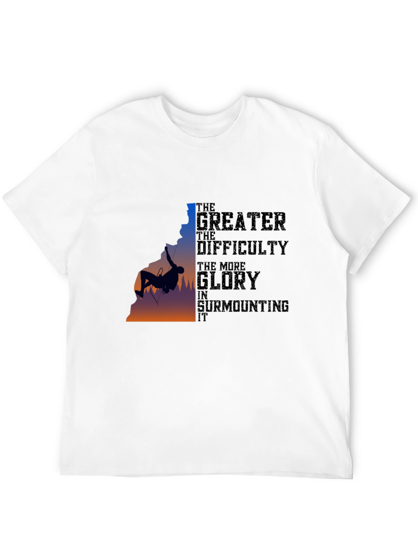 Rock Climbing Graphic T-Shirt