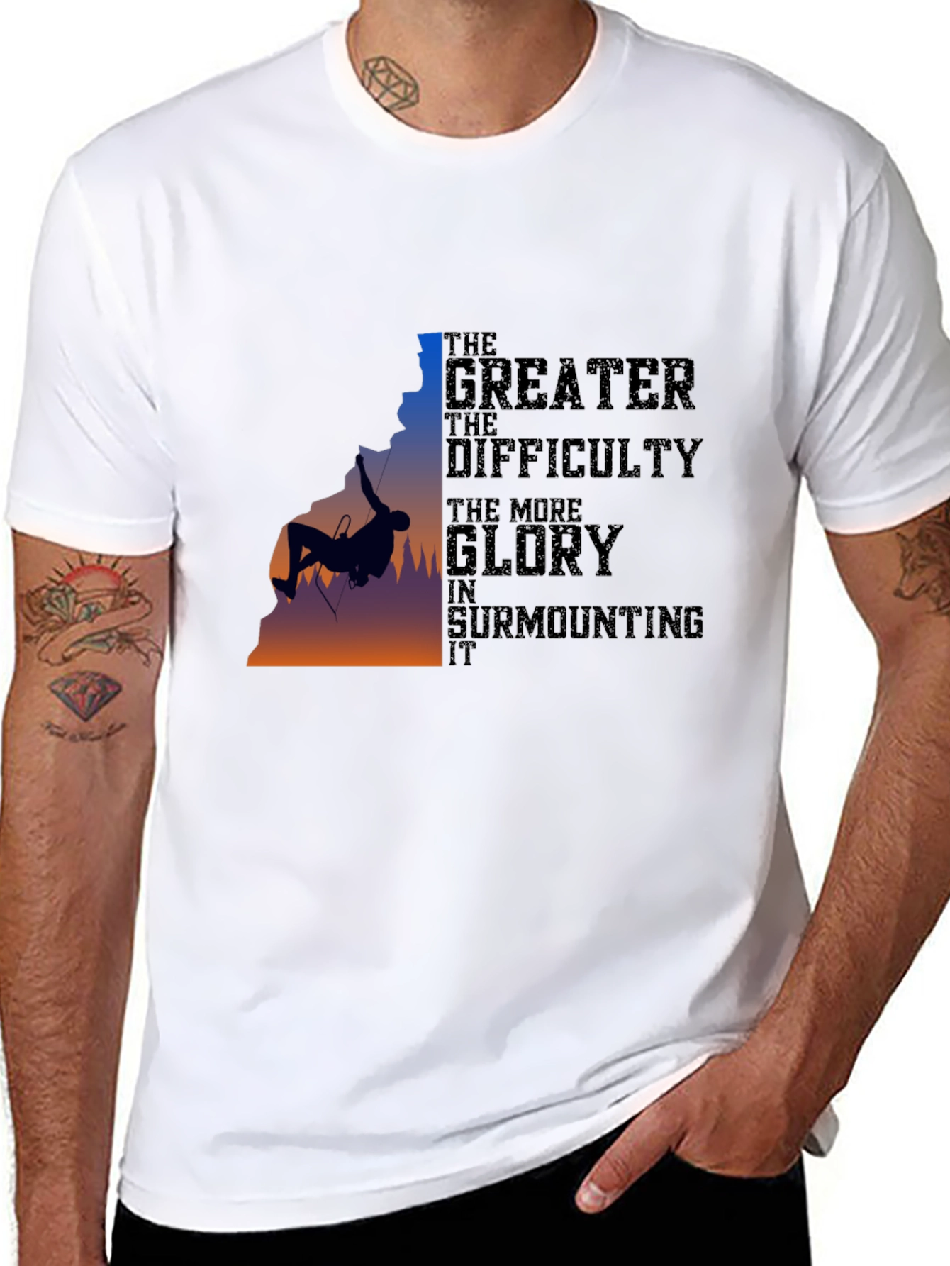 Rock Climbing Graphic T-Shirt