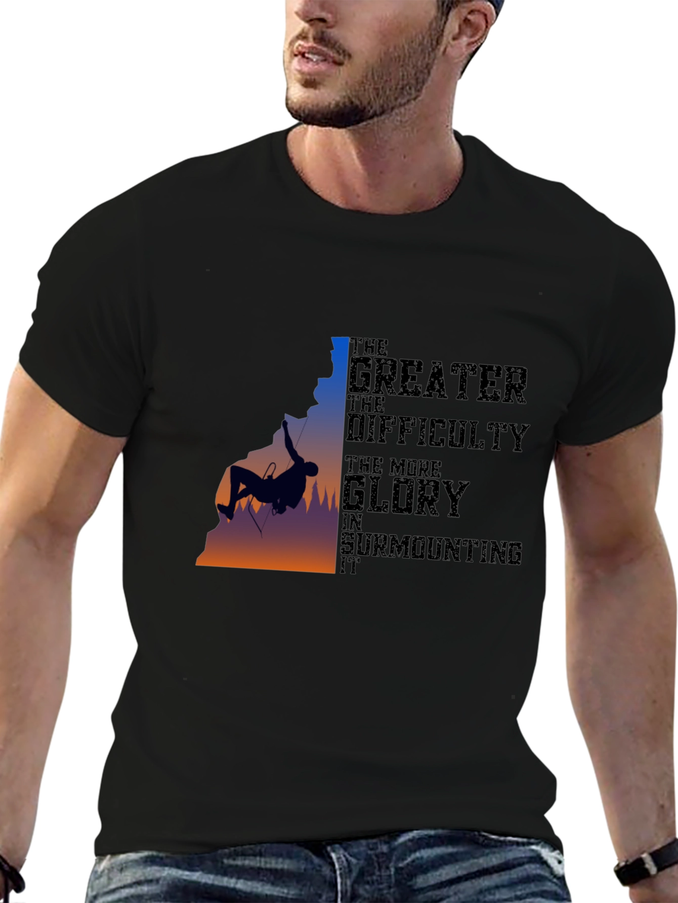 Rock Climbing Graphic T-Shirt