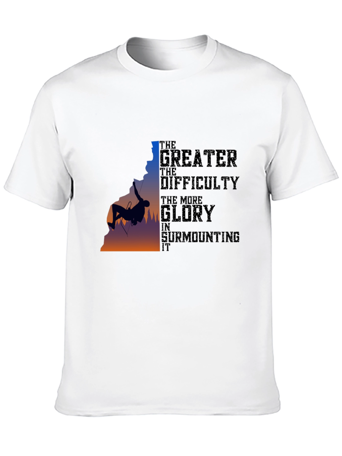Rock Climbing Graphic T-Shirt