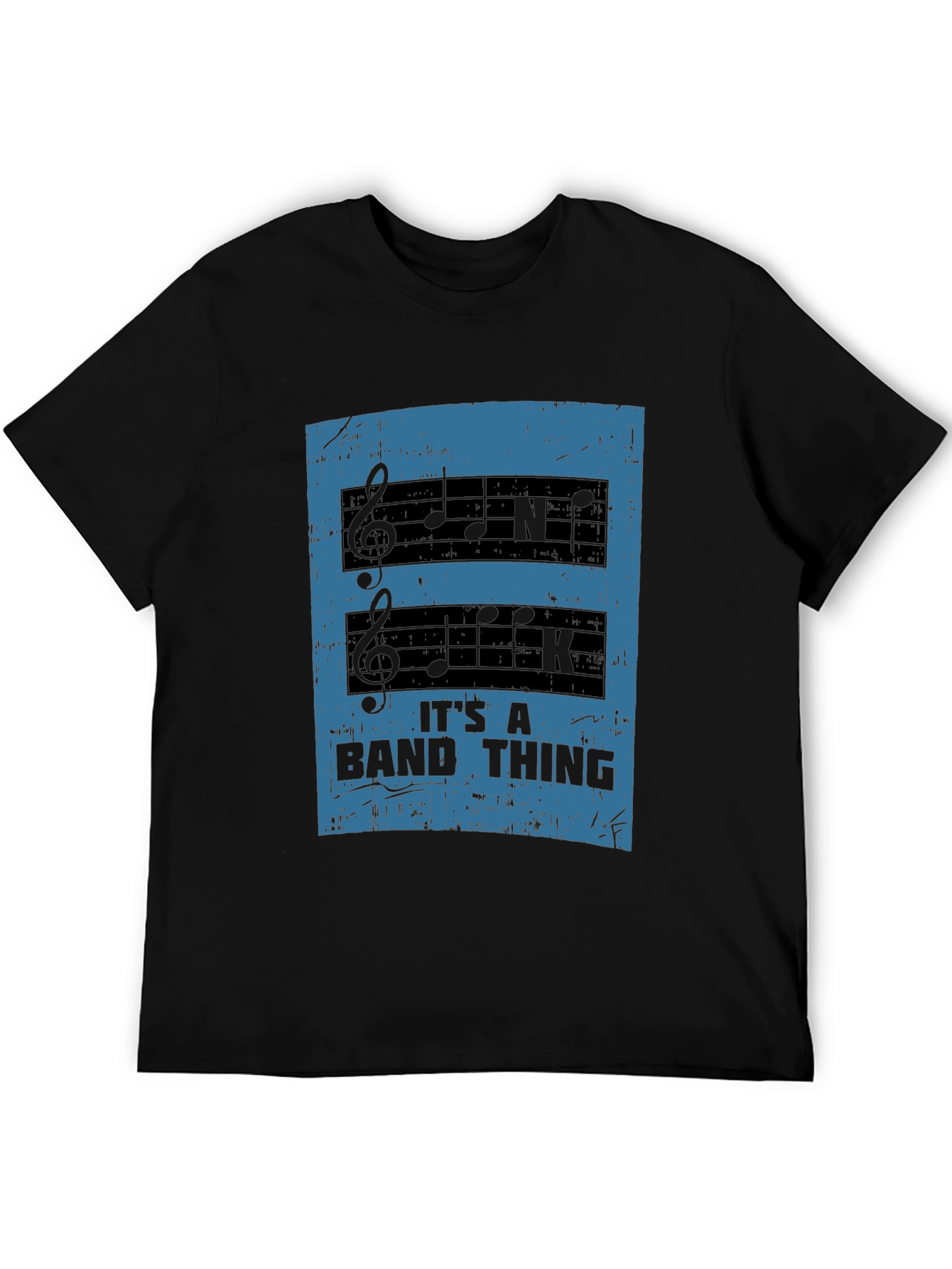 Band Thing Black Graphic Tee