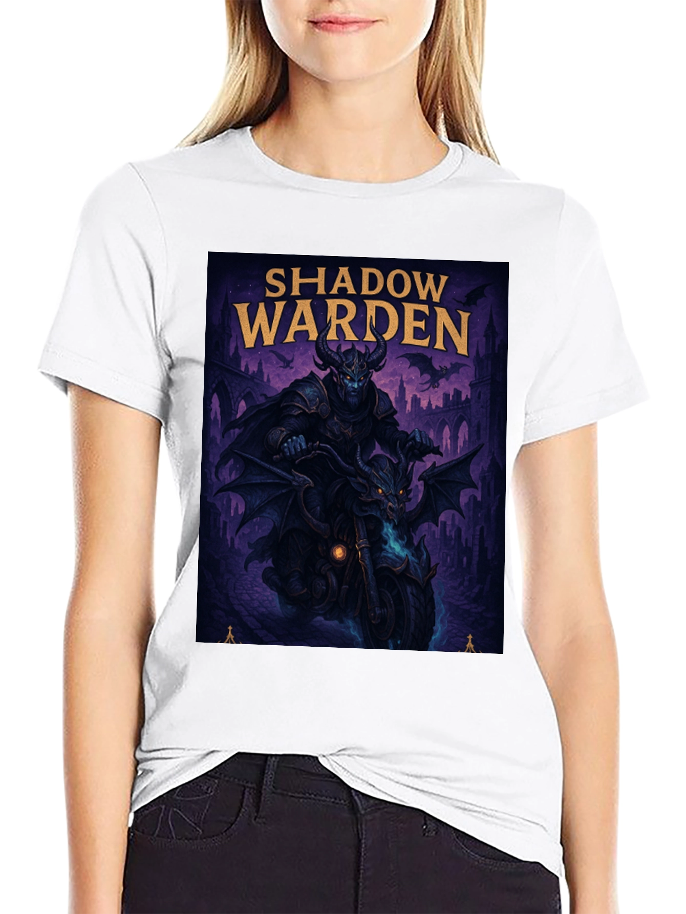 Shadow Warden Motorcycle T-Shirt