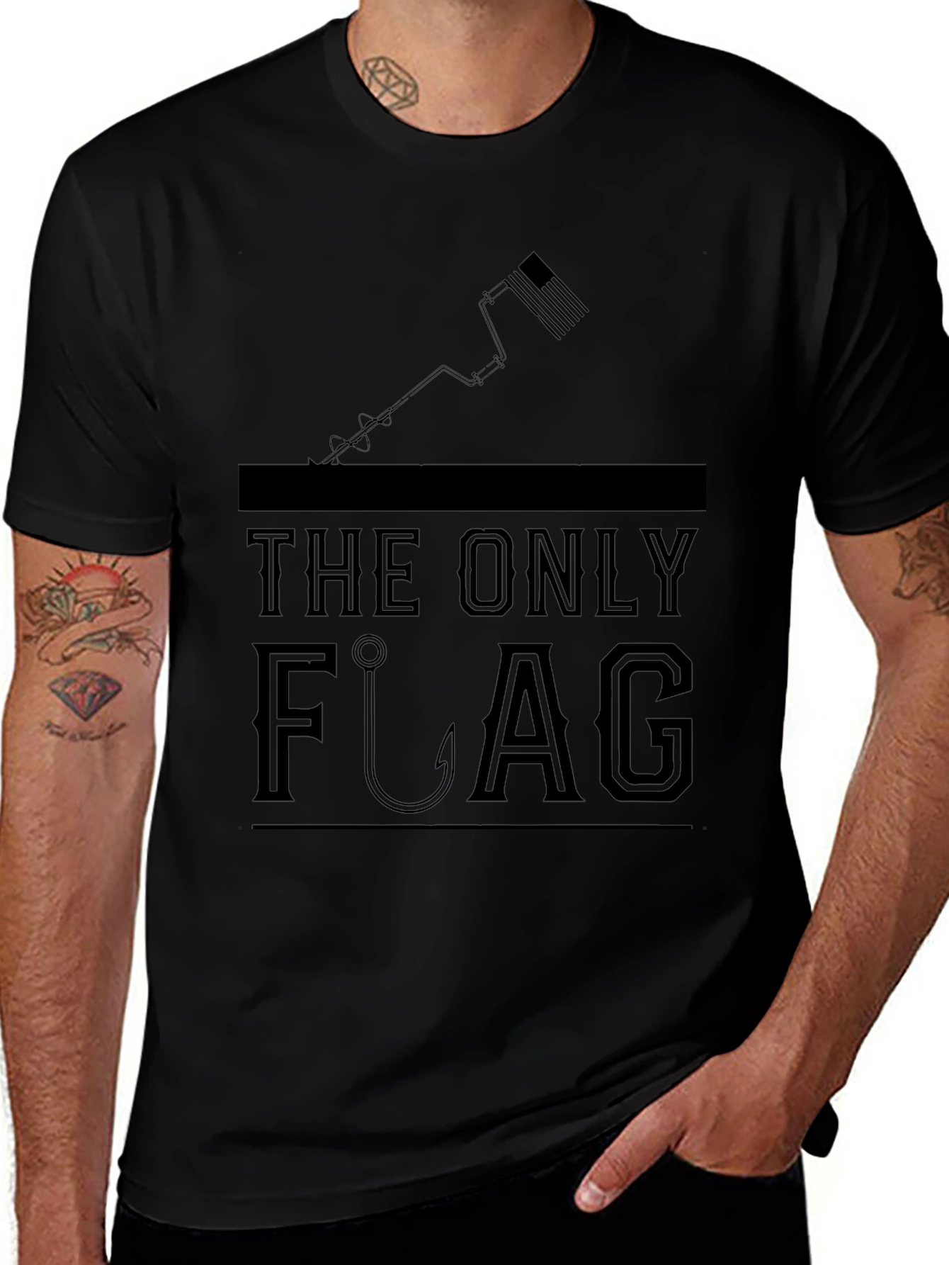 The Only Flag Fishing T-Shirt