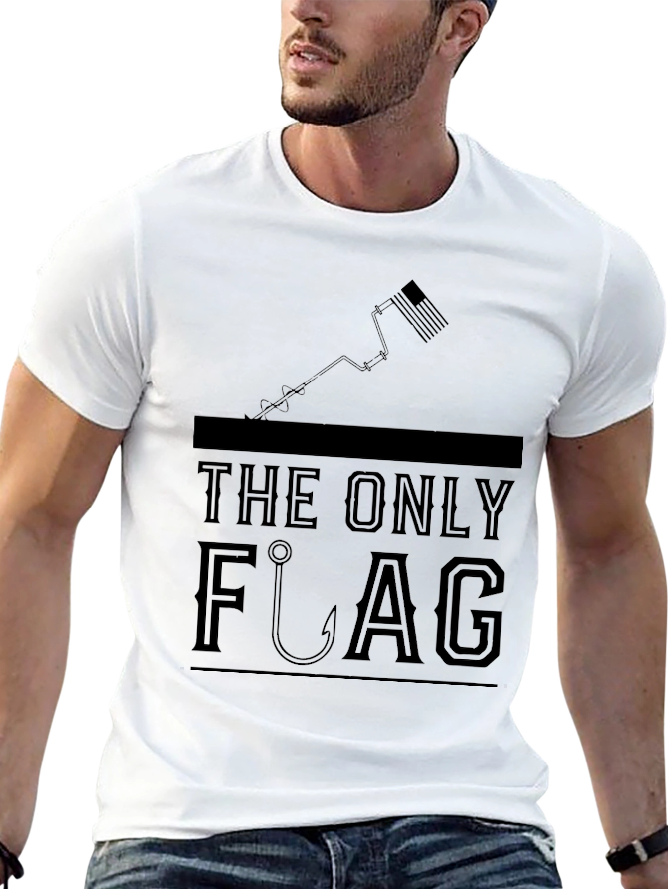 The Only Flag Fishing T-Shirt
