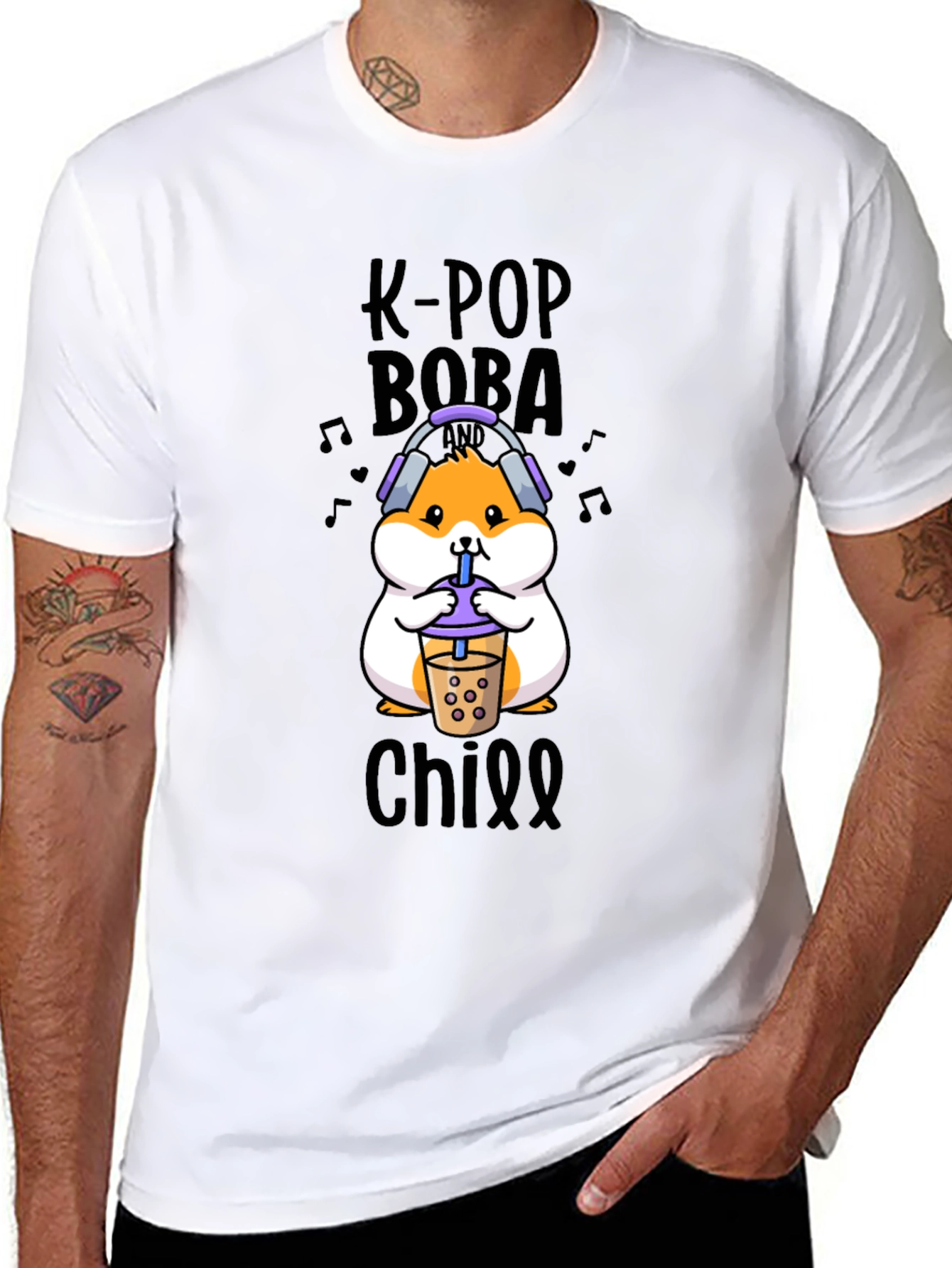 K-Pop Boba Chill T-Shirt