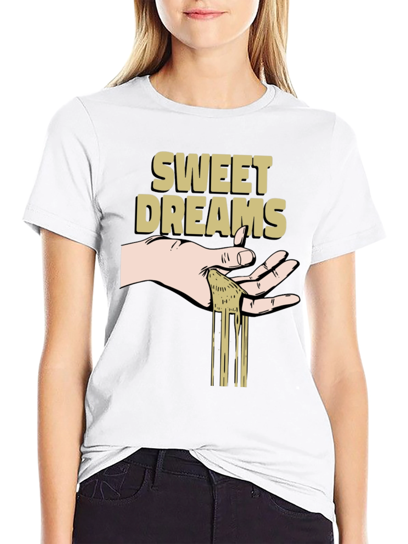 Sweet Dreams Graphic T-Shirt - Black