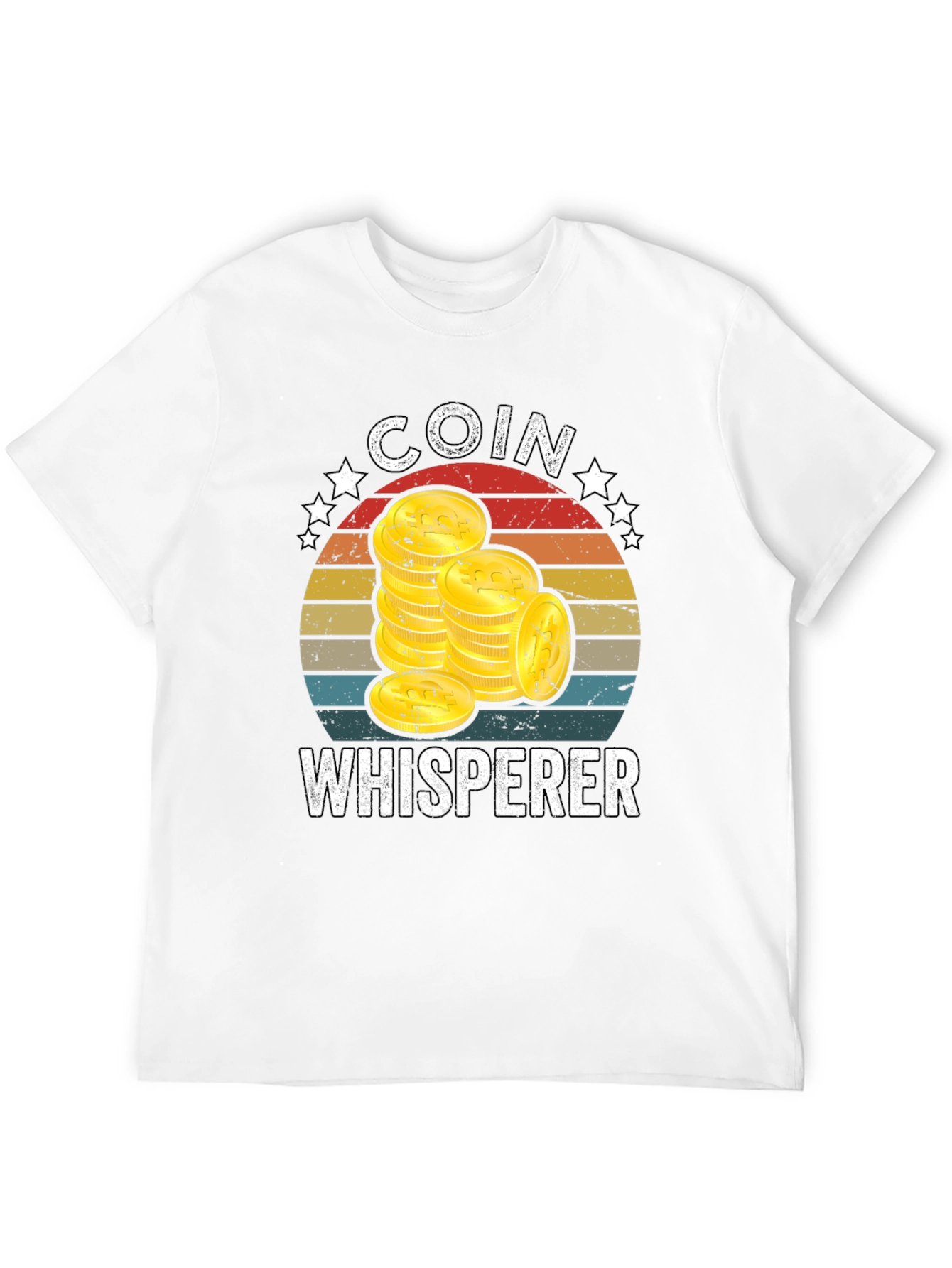 Coin Whisperer Graphic Tee - Black T-Shirt
