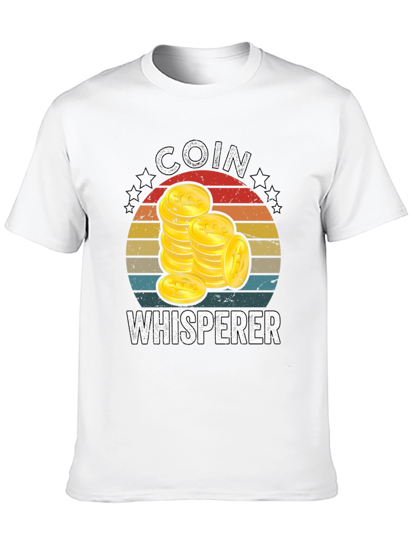 Coin Whisperer Graphic Tee - Black T-Shirt