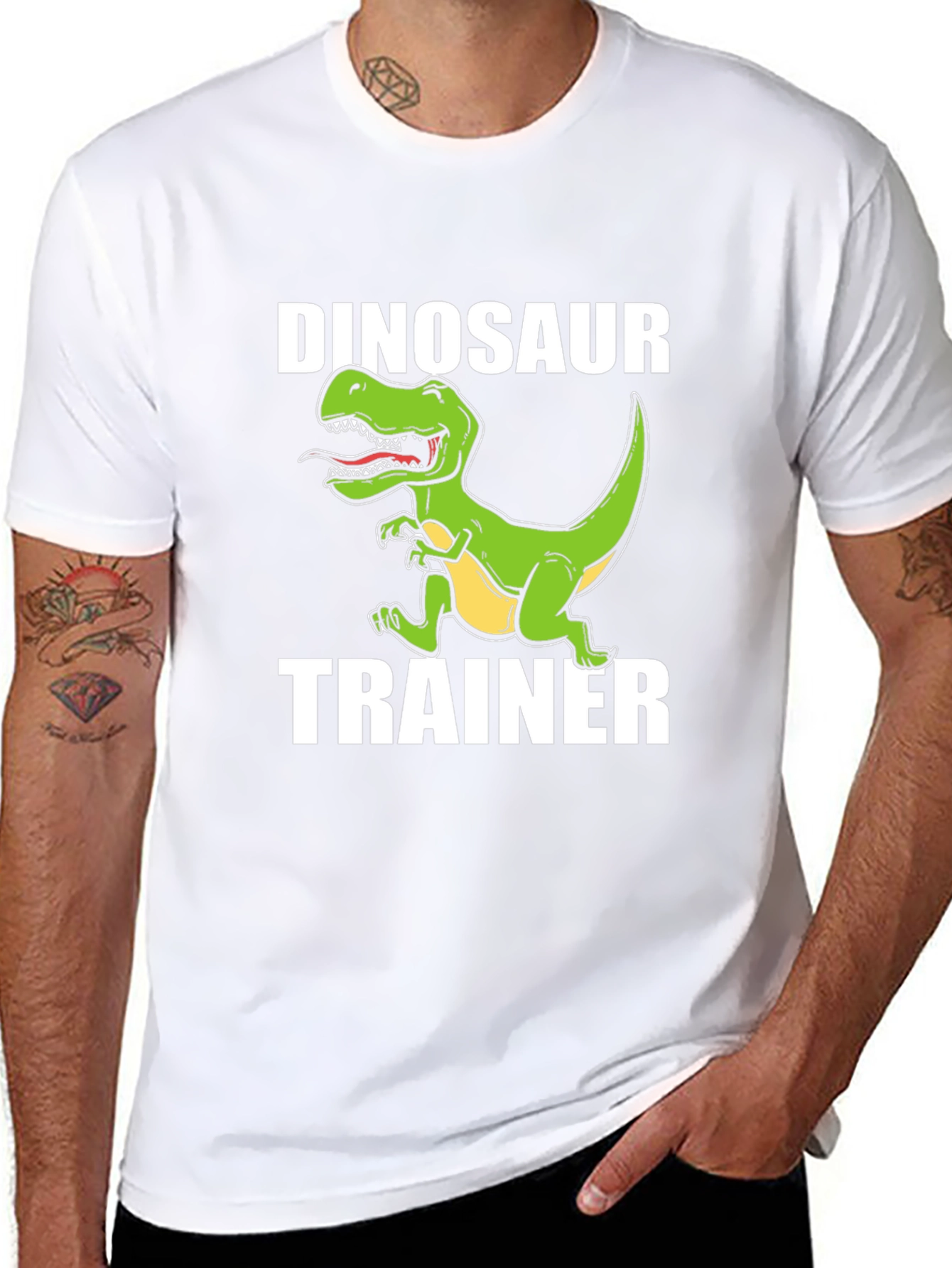 Dinosaur Trainer Funny Graphic T-Shirt