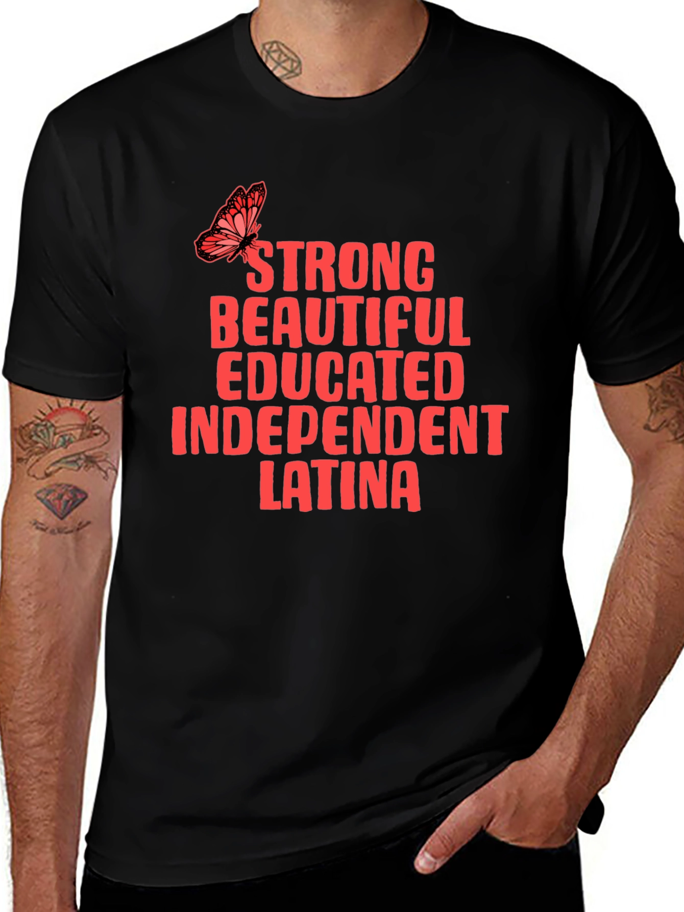 Strong Beautiful Educated Latina T-Shirt