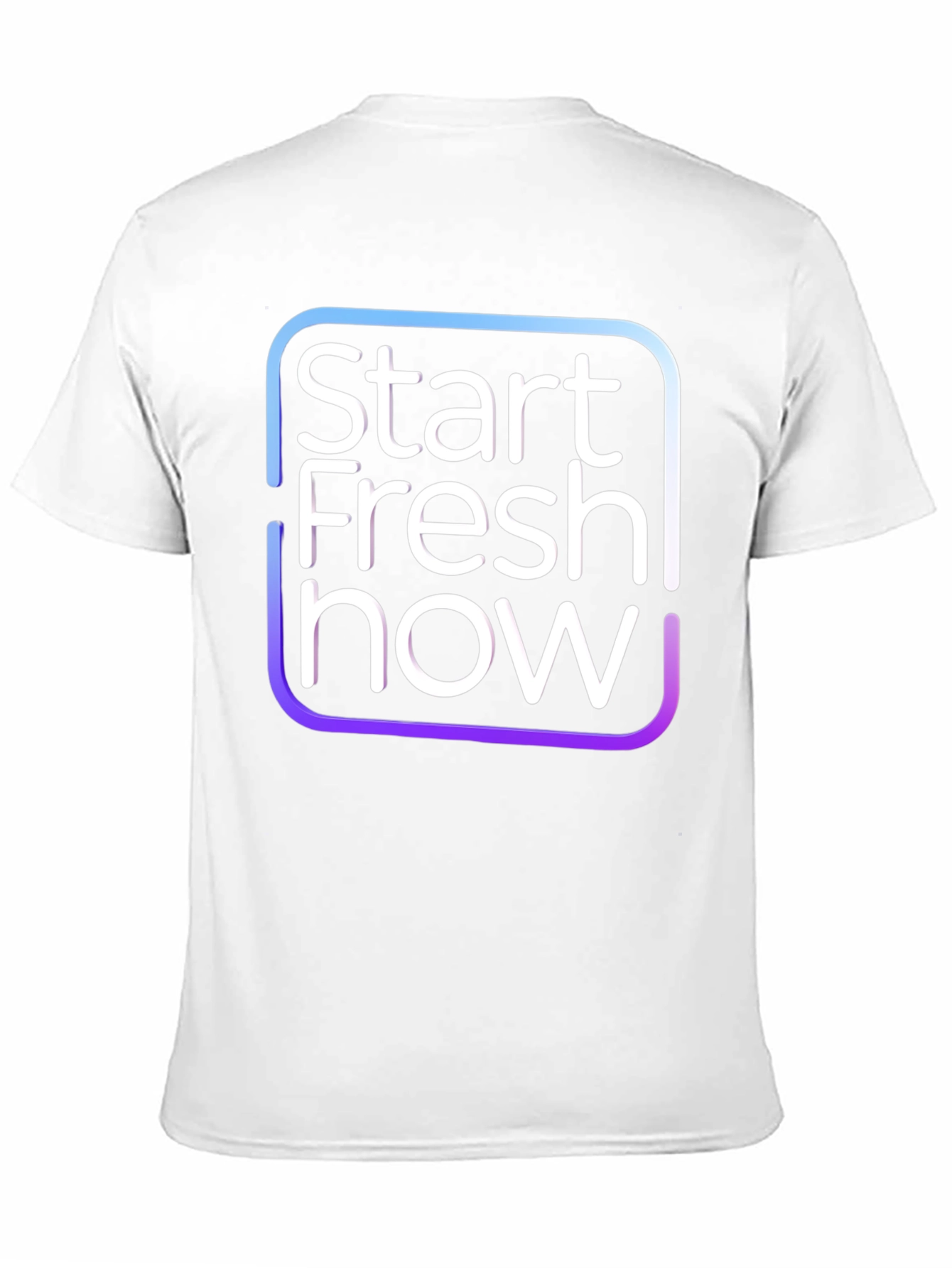 Start Fresh Now Black T-Shirt