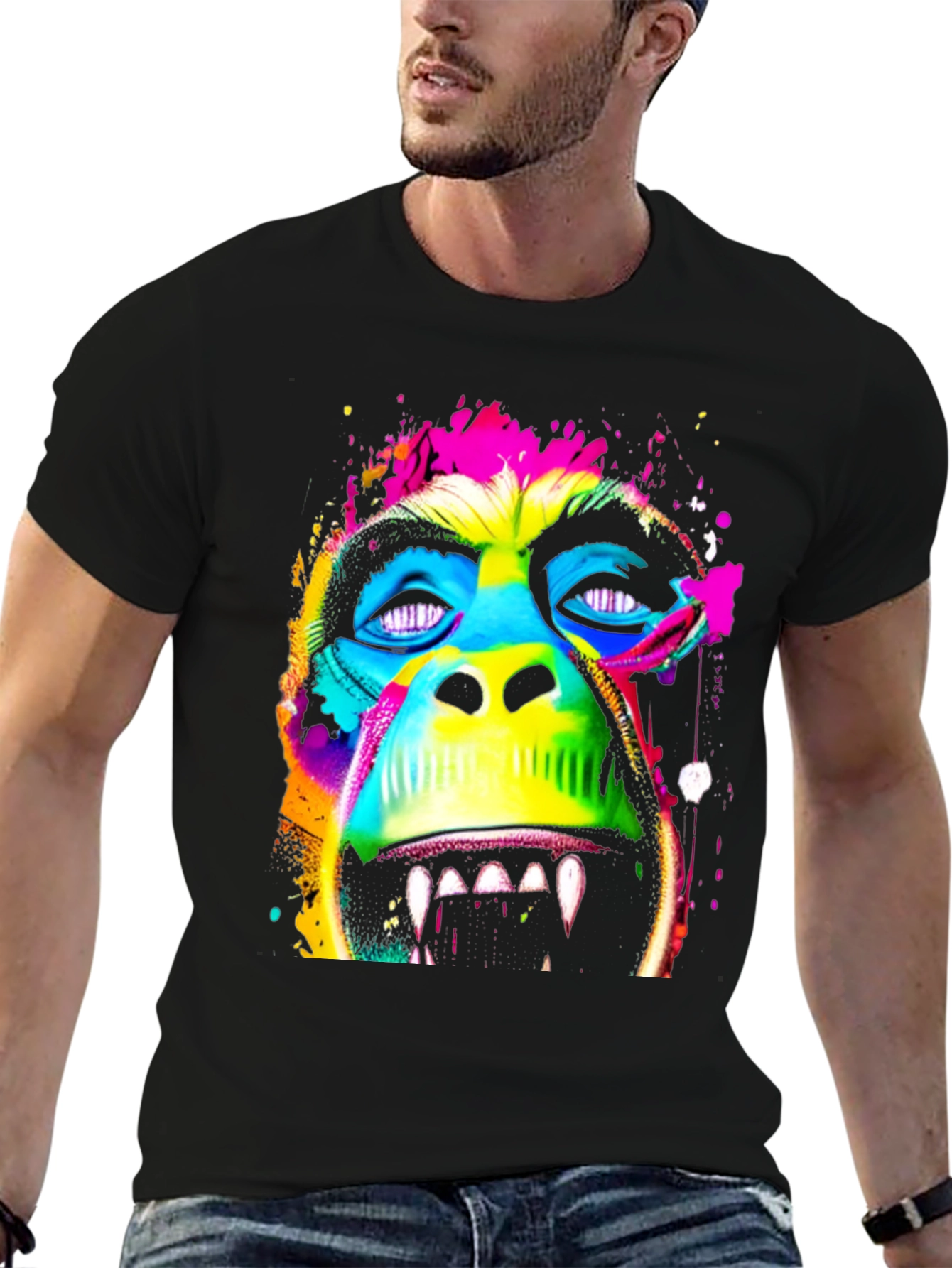 Psychedelic Monkey T-Shirt