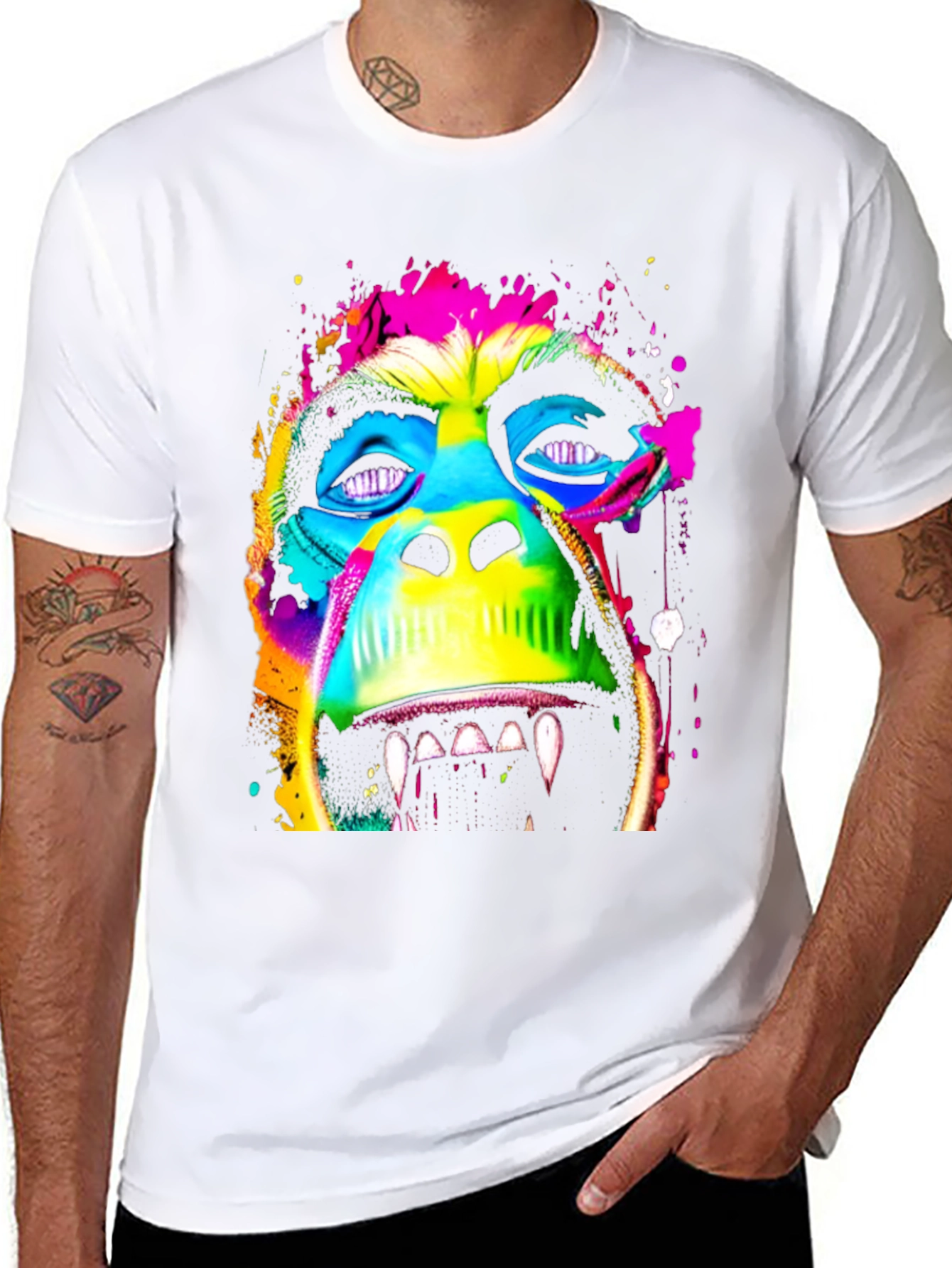 Psychedelic Monkey T-Shirt