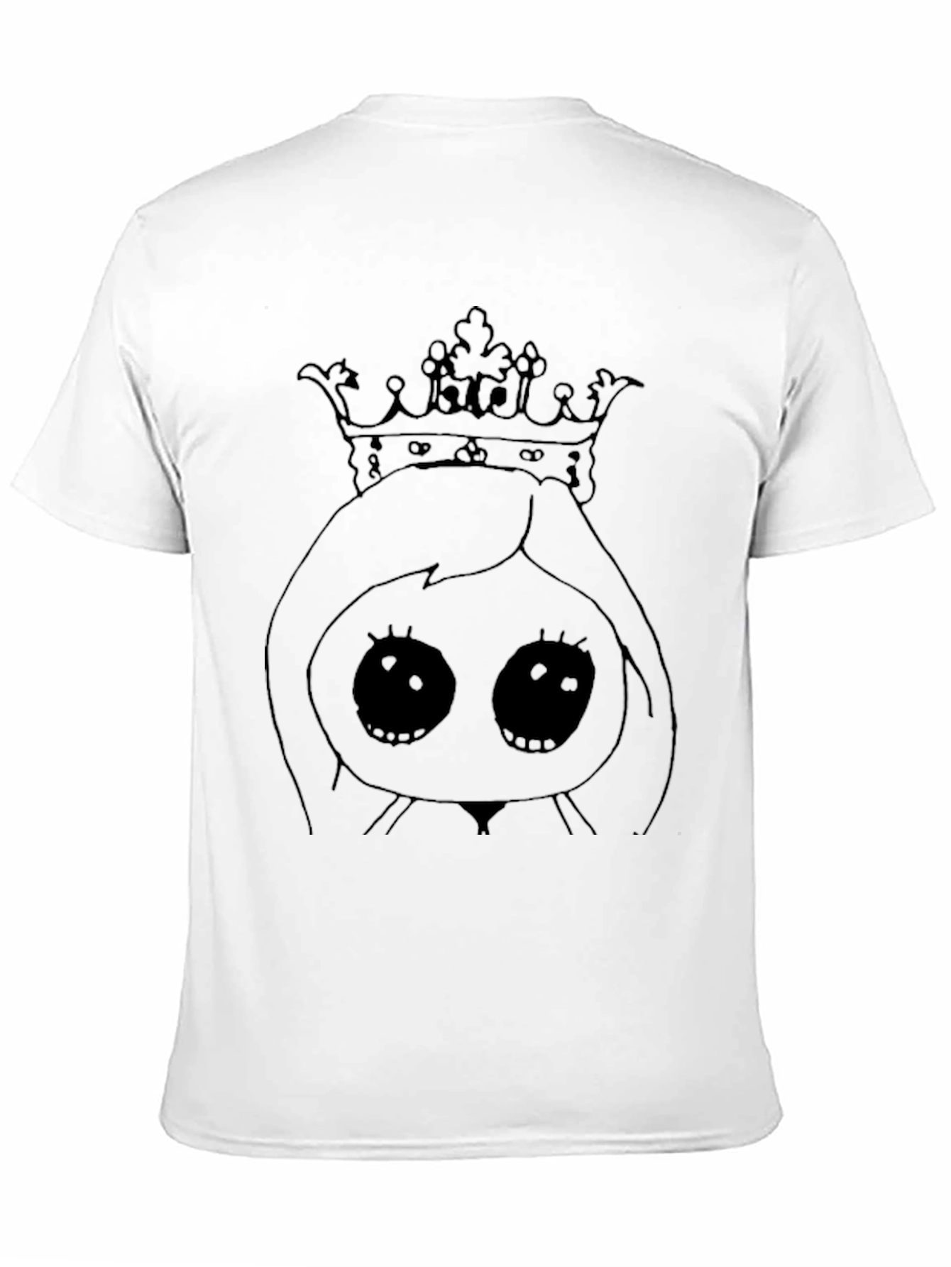 Queen Doodle Black T-Shirt