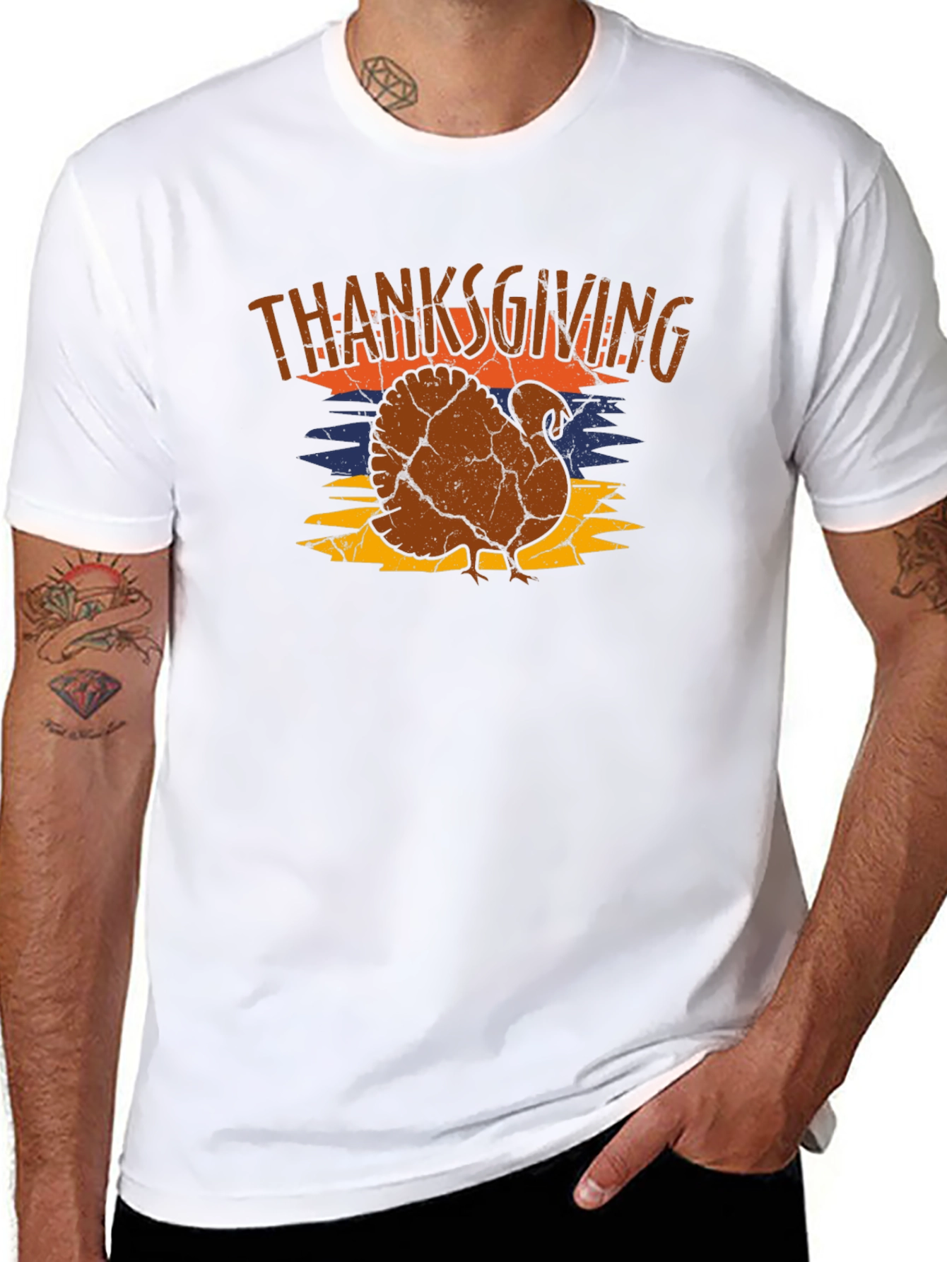 Thanksgiving Turkey Graphic Tee