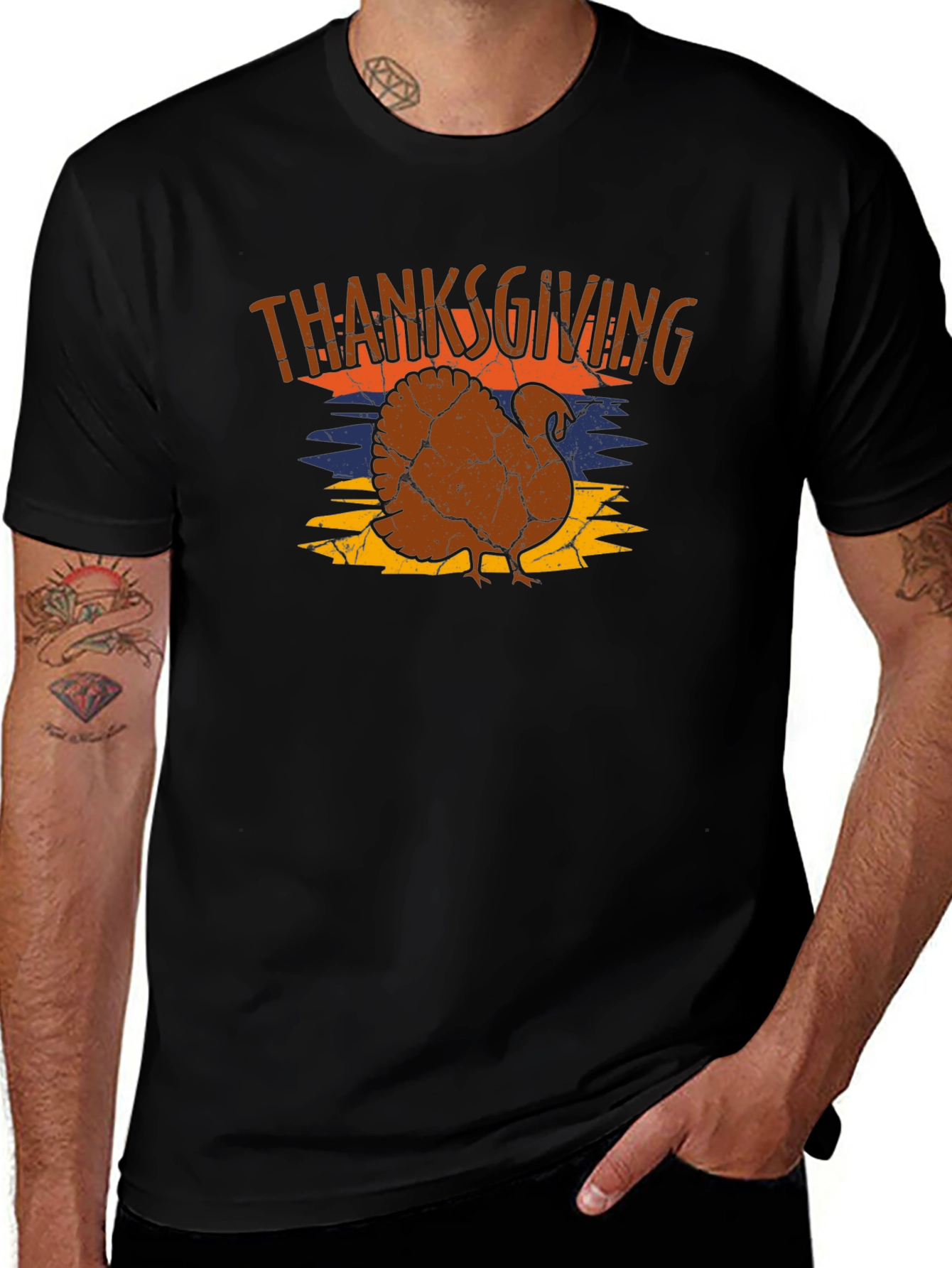 Thanksgiving Turkey Graphic Tee