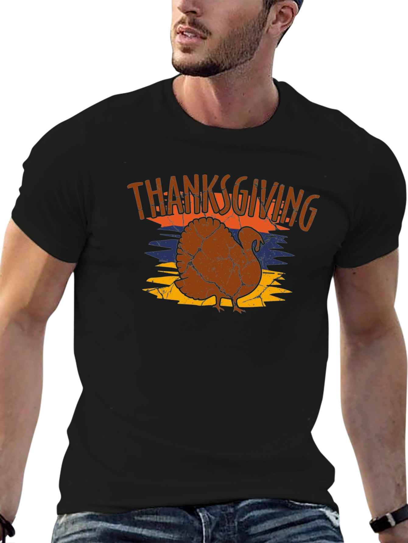 Thanksgiving Turkey Graphic Tee