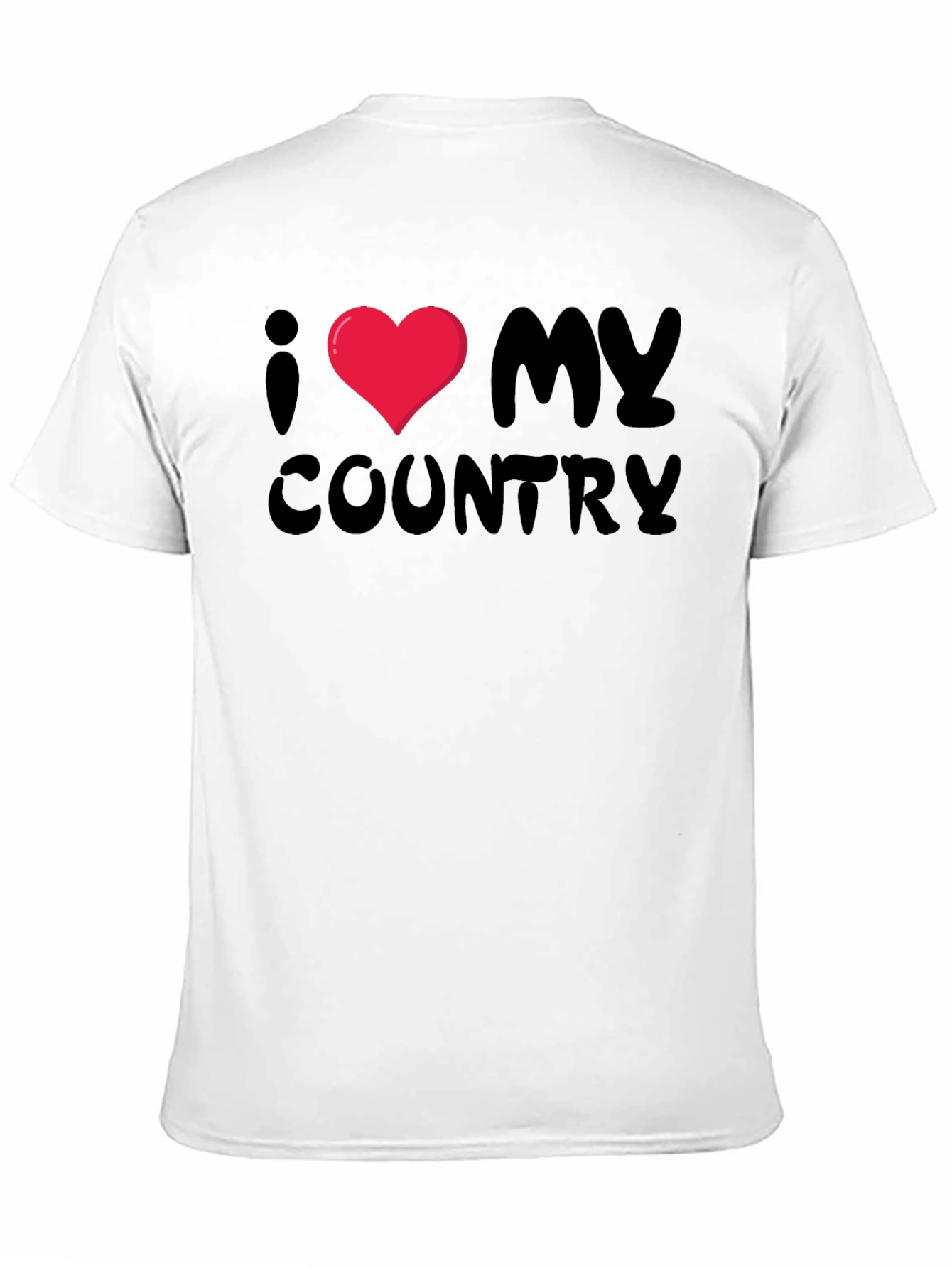 I Love My Country Graphic T-Shirt