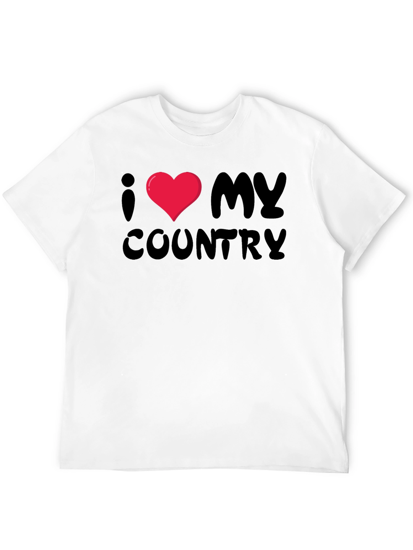 I Love My Country Graphic T-Shirt