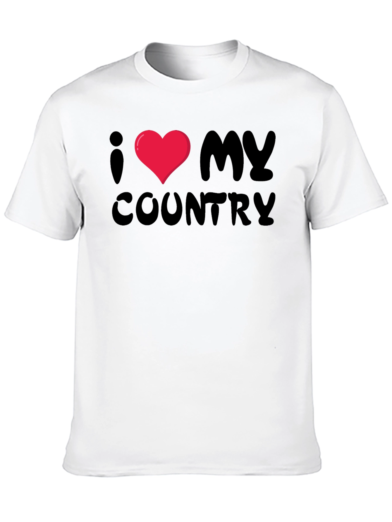 I Love My Country Graphic T-Shirt