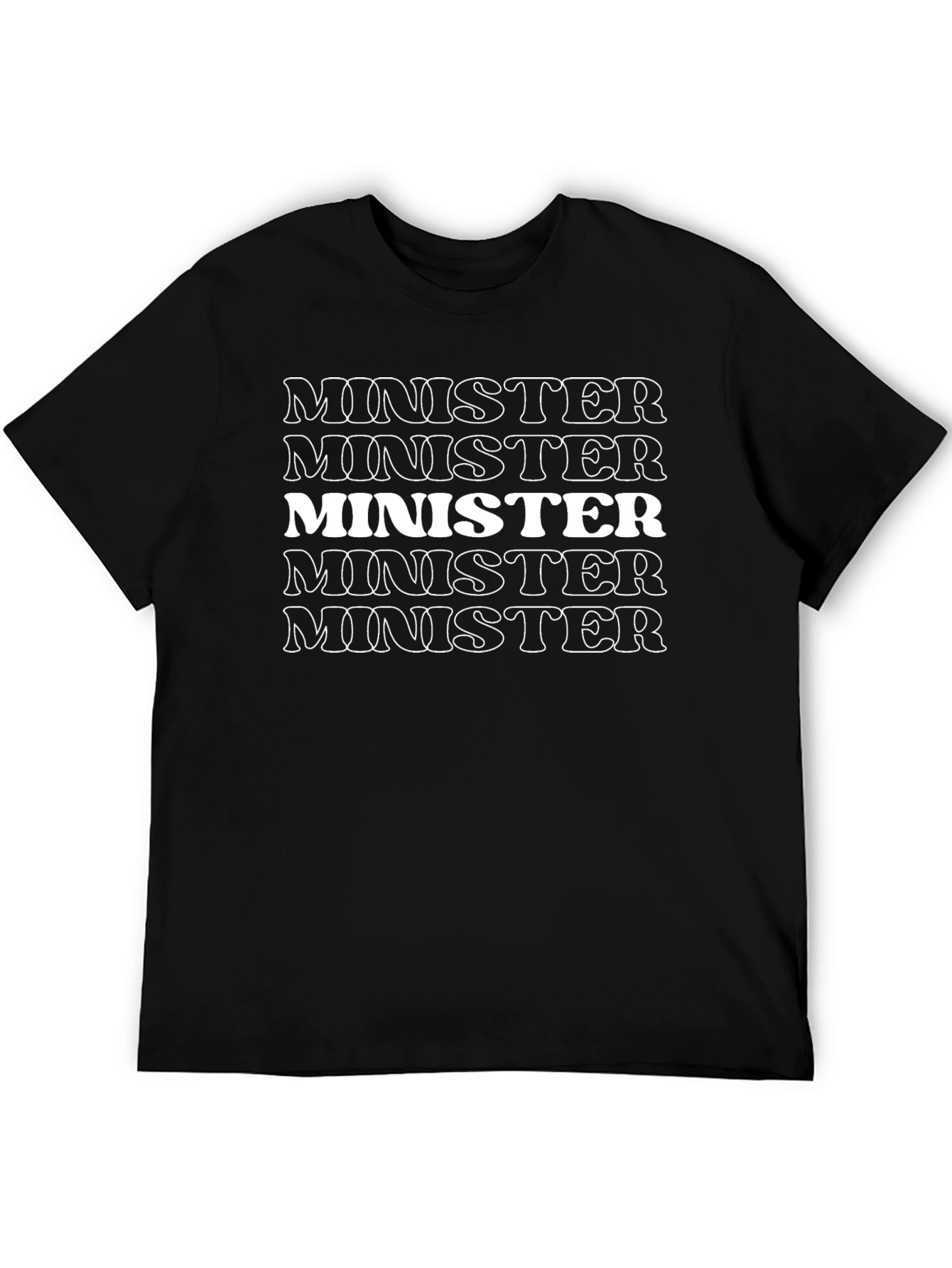 Minister T-Shirt - Bold Statement Tee