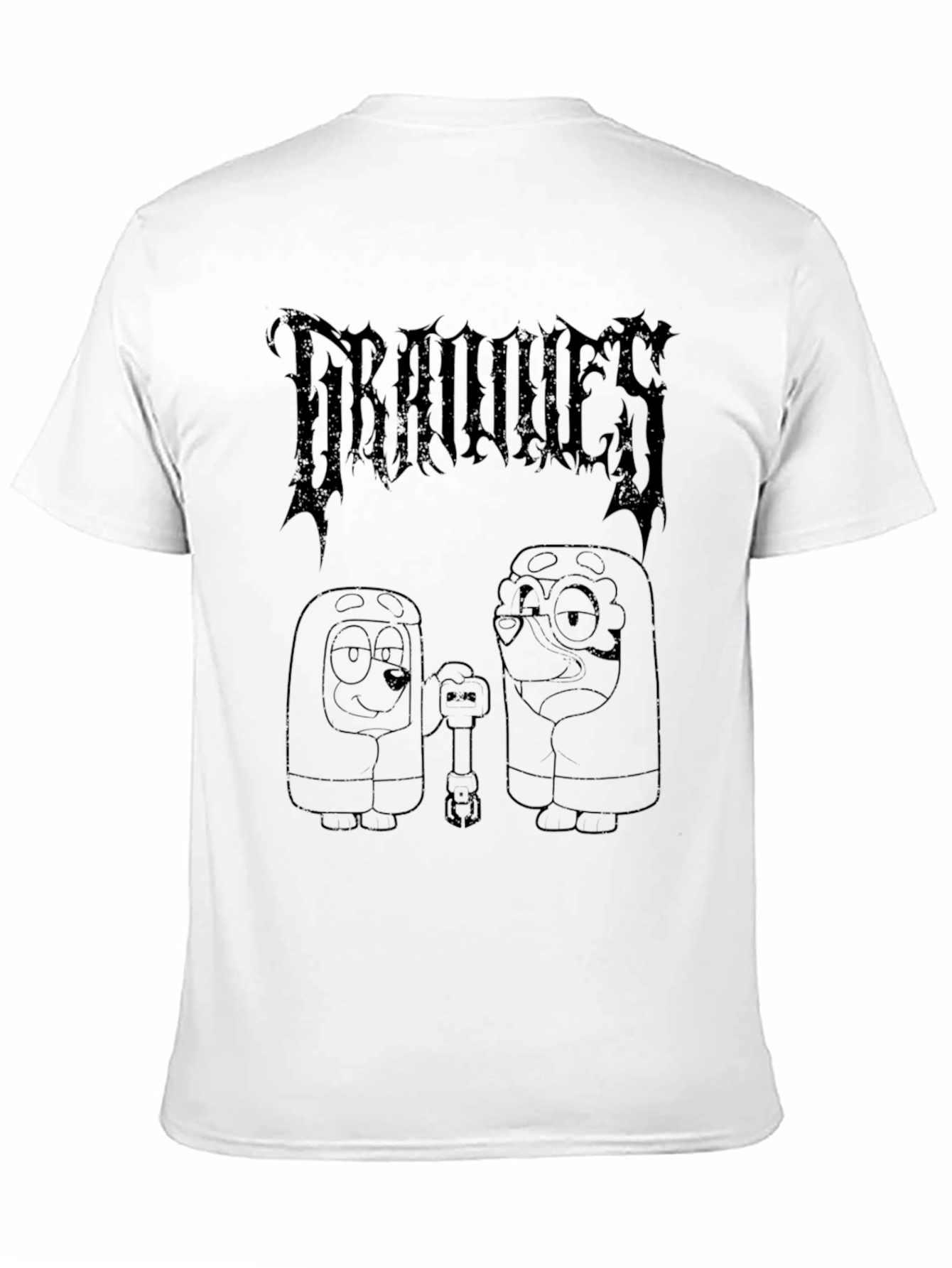 Groovies Black Graphic Tee