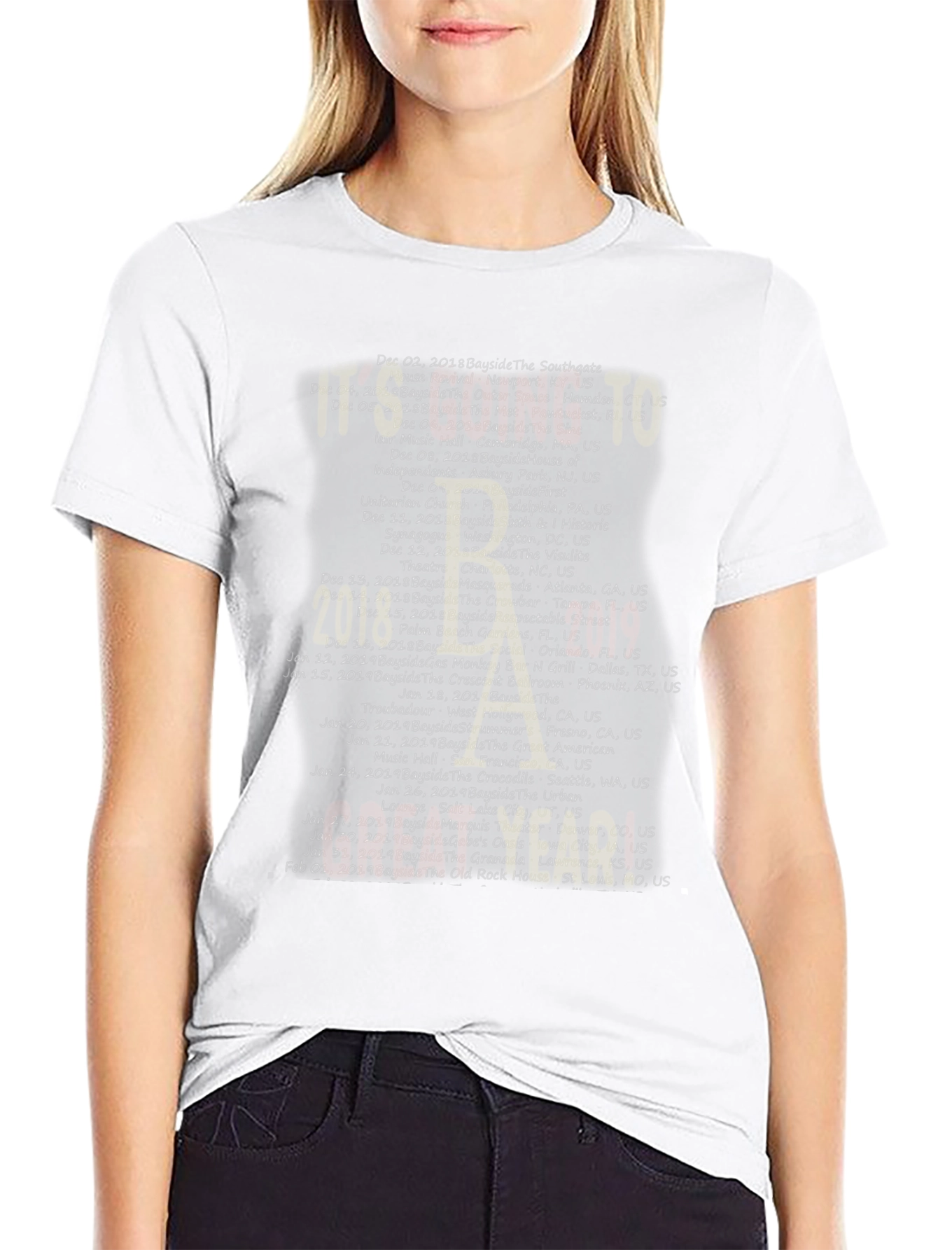 Bayside Concert Tour T-Shirt - 2018/2019 Tour Dates