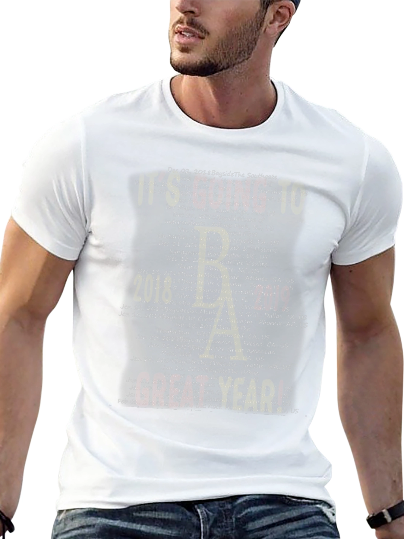 Bayside Concert Tour T-Shirt - 2018/2019 Tour Dates