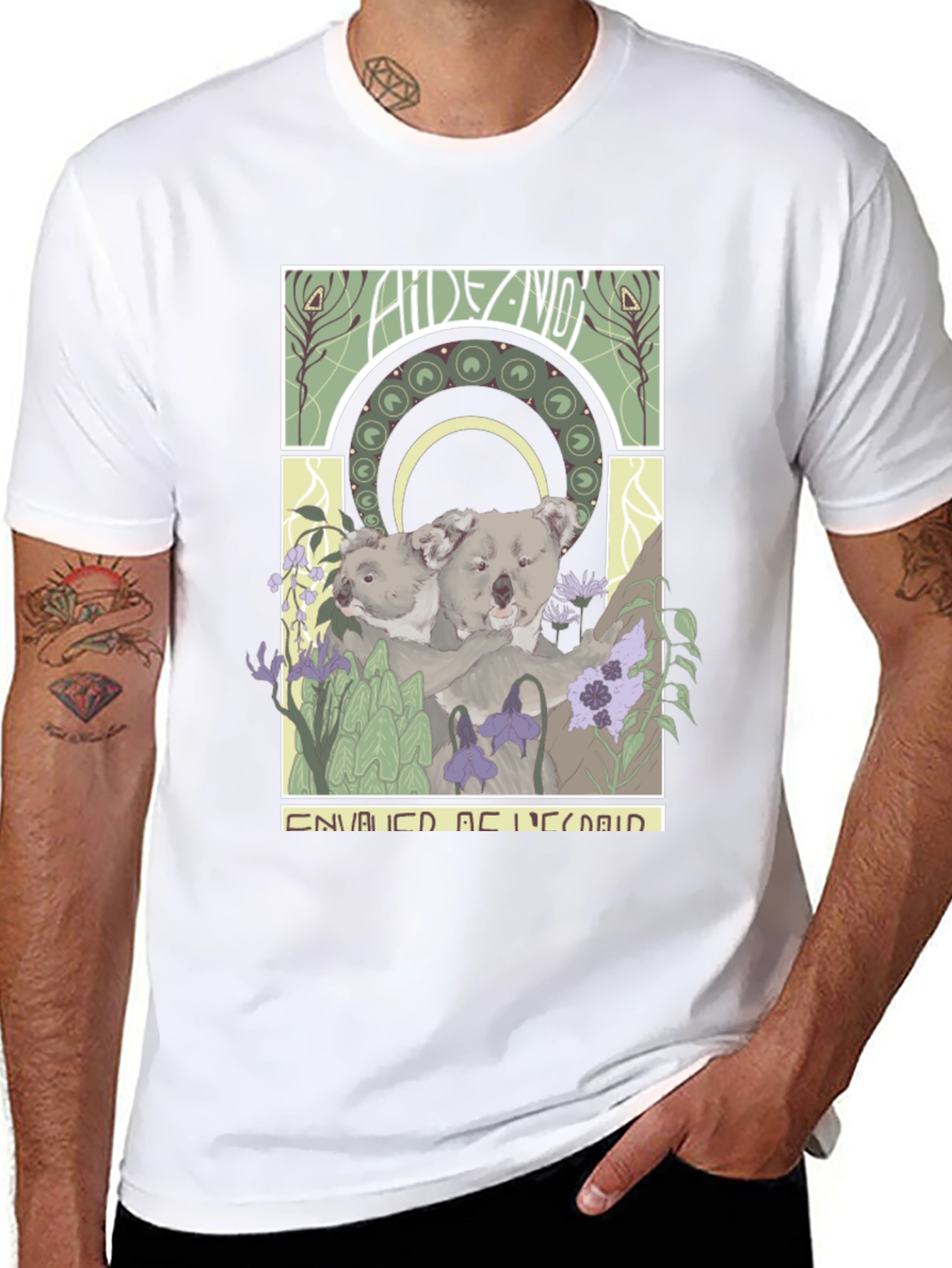 Koala Art Deco T-Shirt