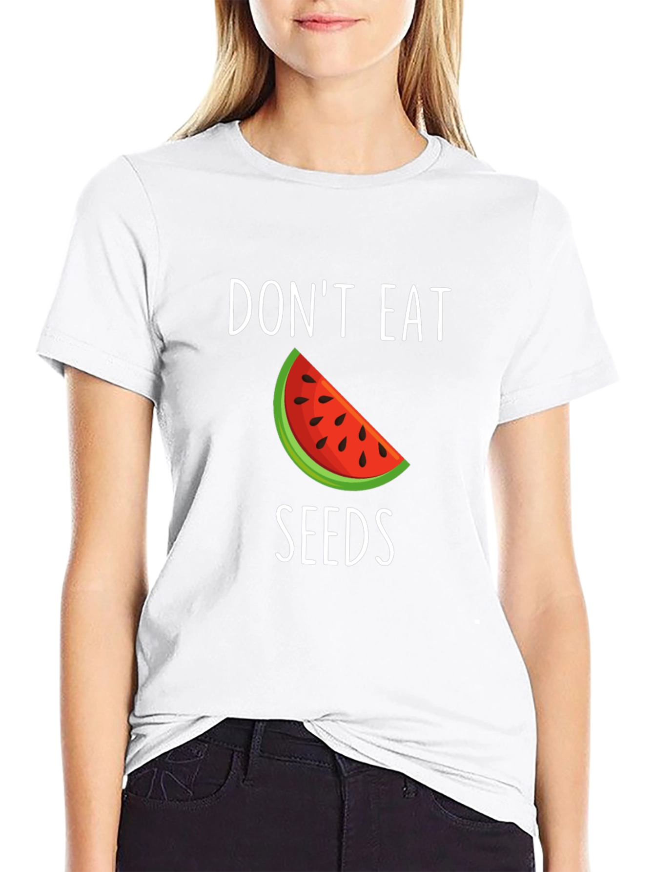 Dont Eat Seeds Funny Watermelon T-Shirt