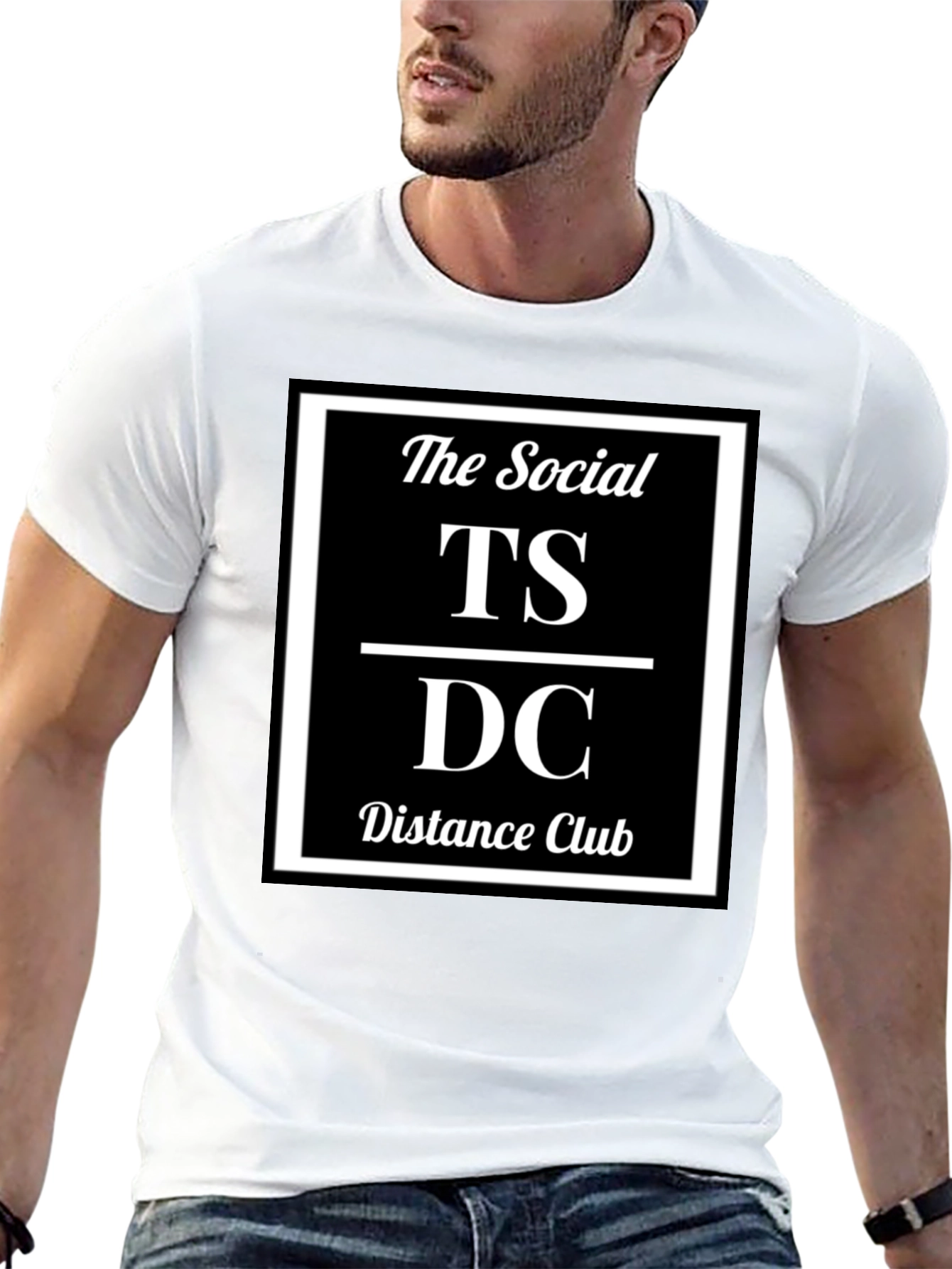 The Social Distance Club Tee