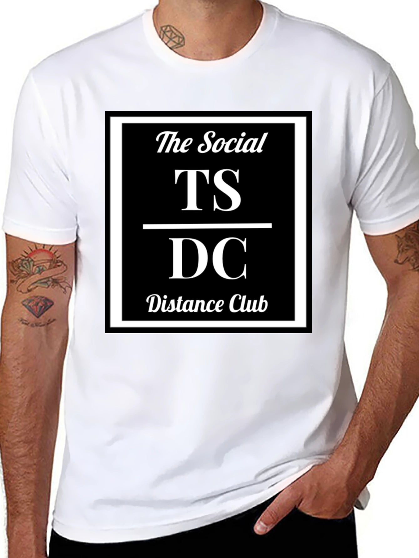 The Social Distance Club Tee