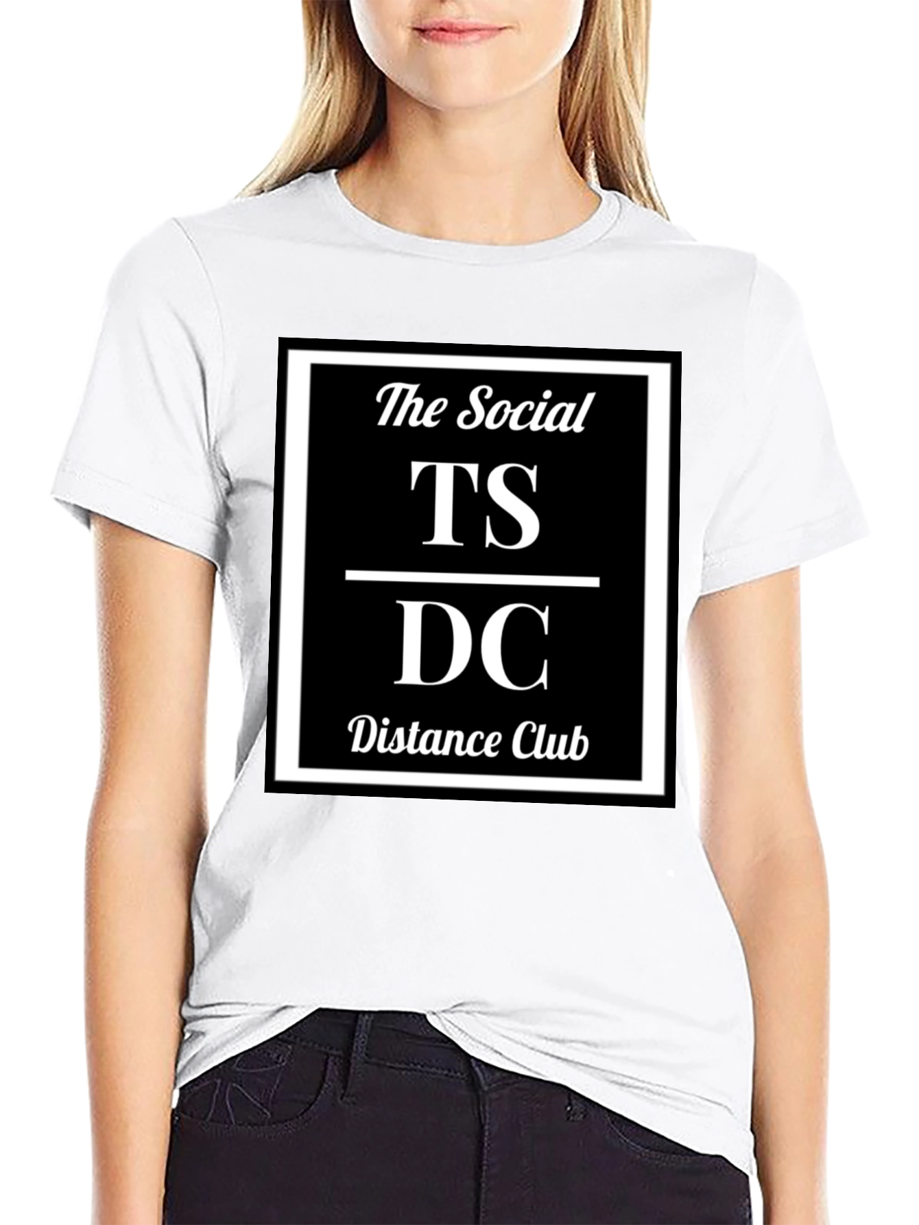 The Social Distance Club Tee