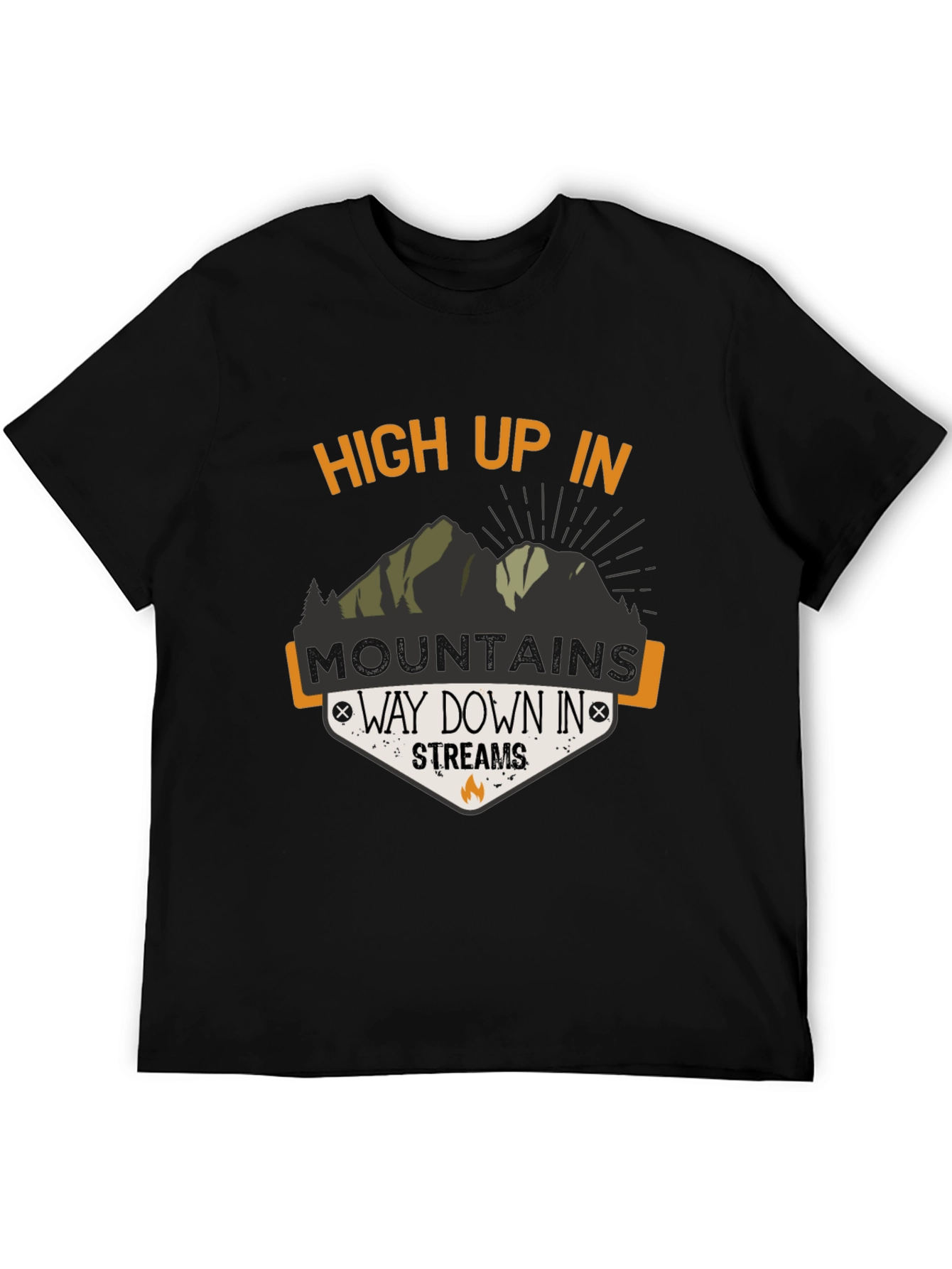 High Up in Mountains T-Shirt