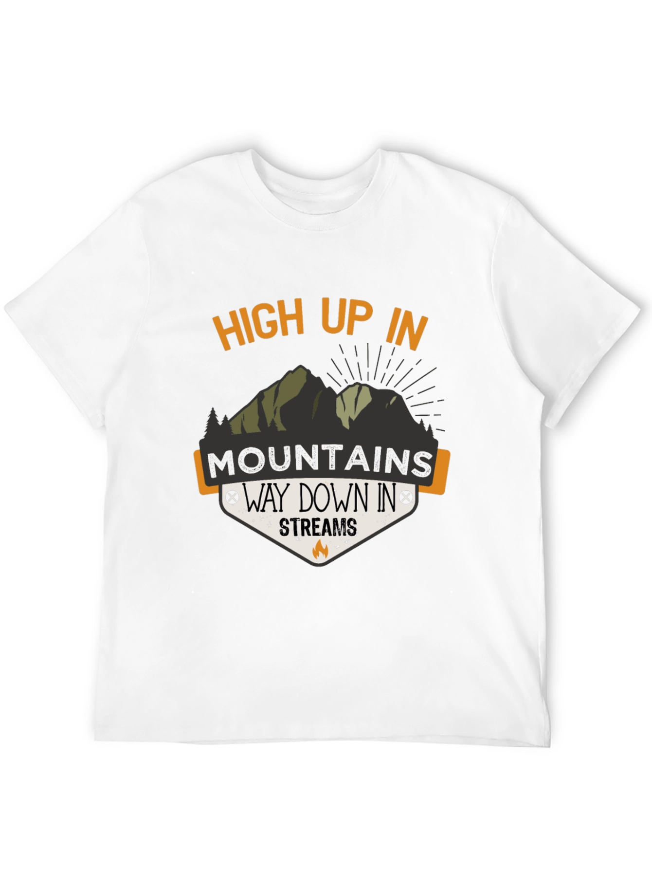 High Up in Mountains T-Shirt