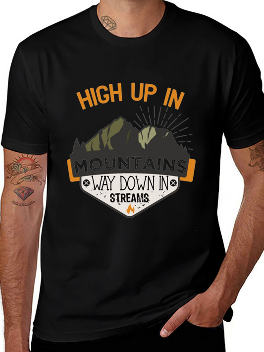 High Up in Mountains T-Shirt