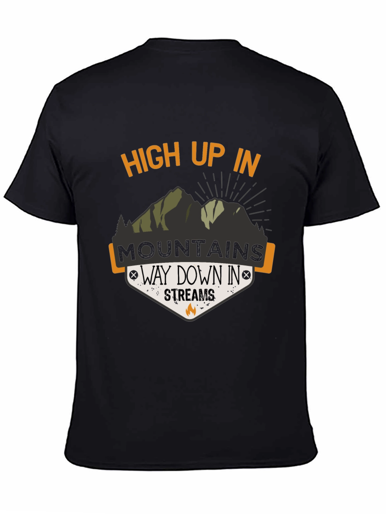 High Up in Mountains T-Shirt