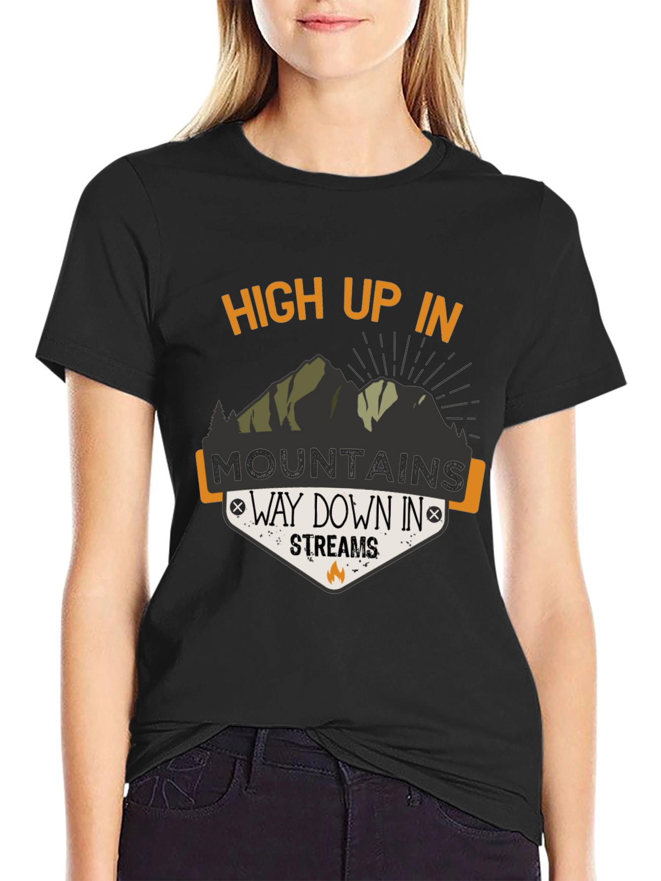 High Up in Mountains T-Shirt
