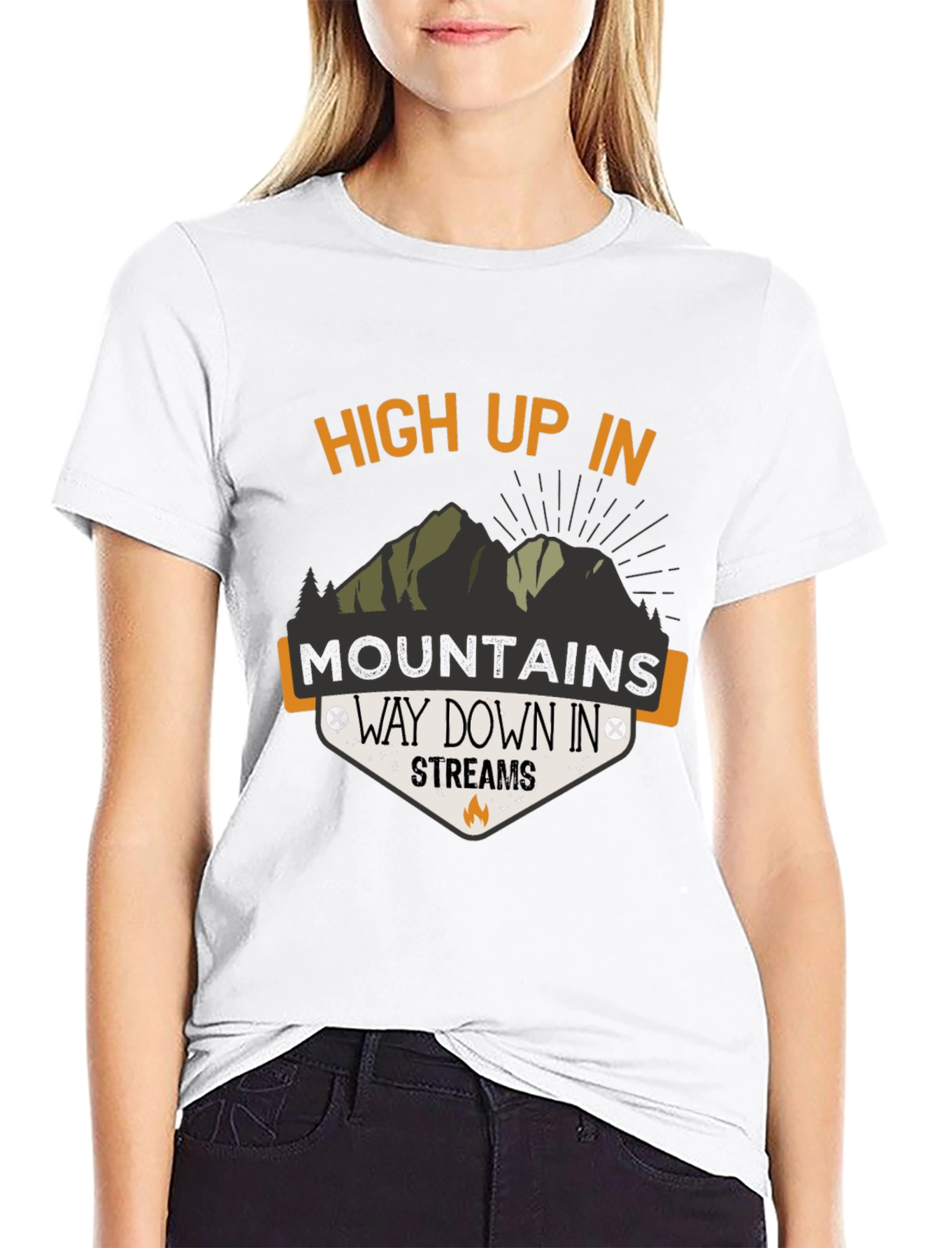 High Up in Mountains T-Shirt