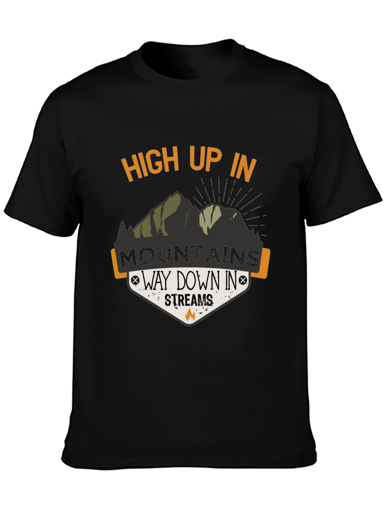 High Up in Mountains T-Shirt