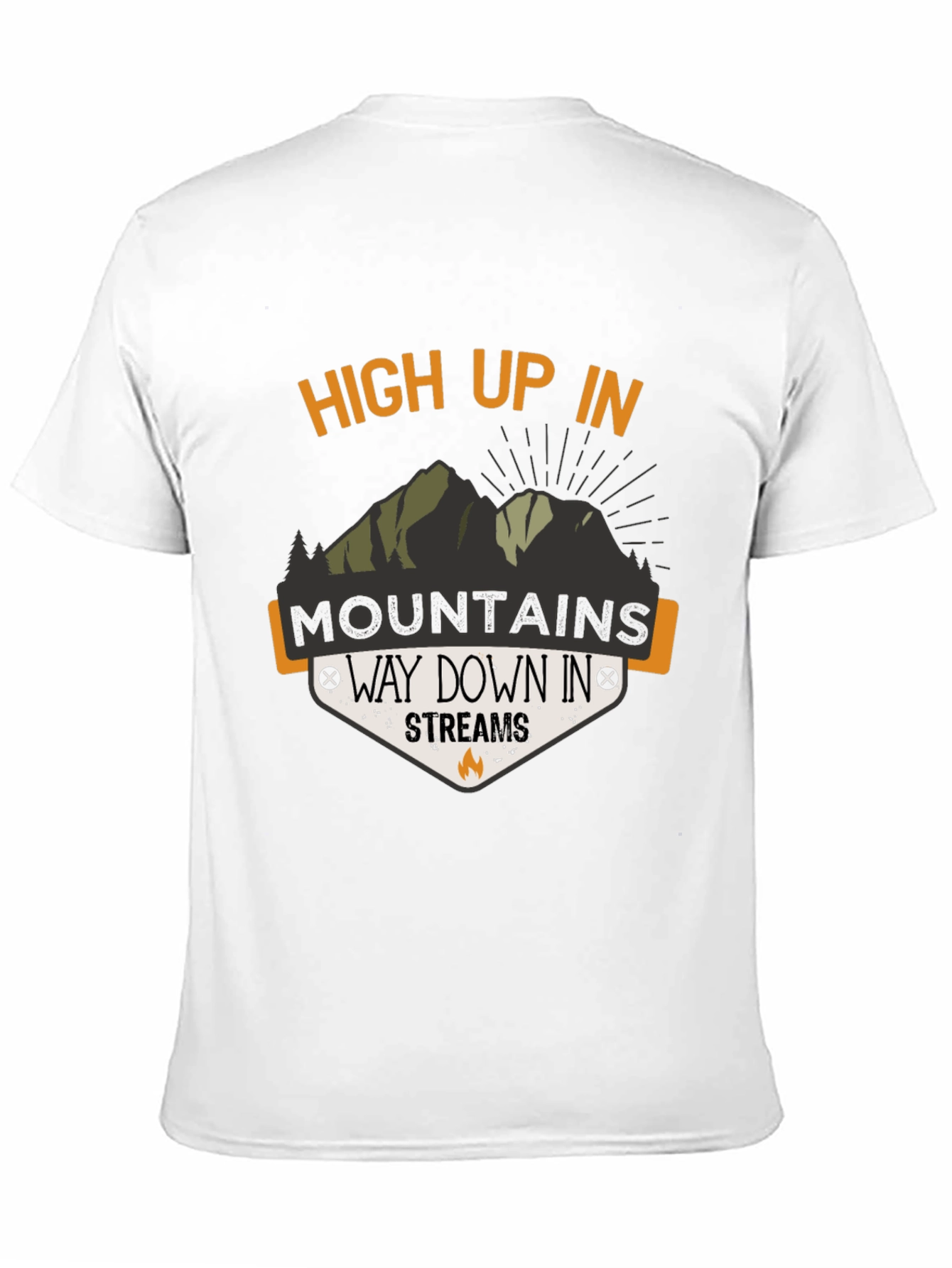High Up in Mountains T-Shirt