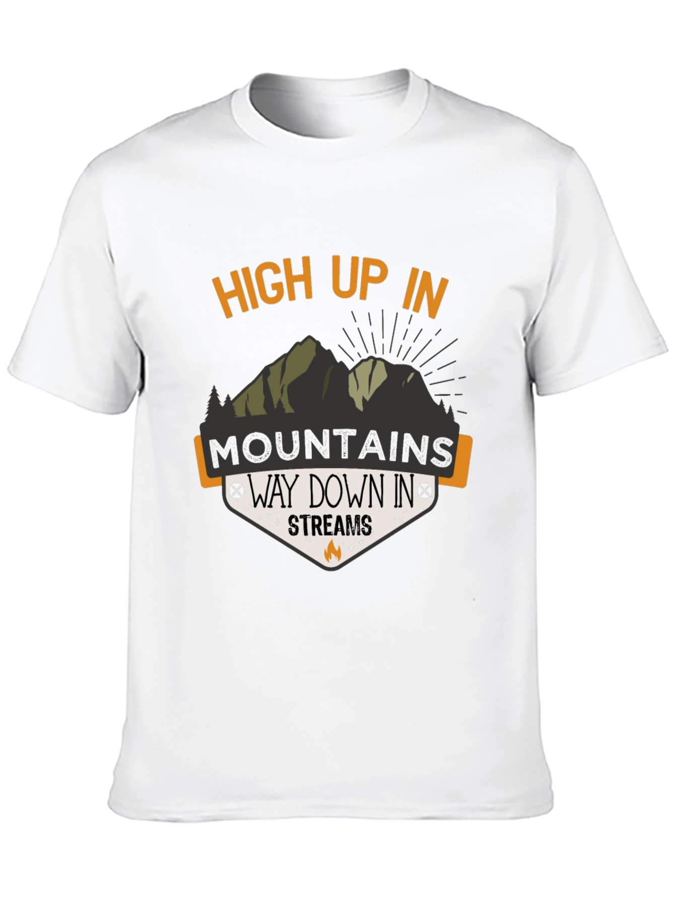 High Up in Mountains T-Shirt